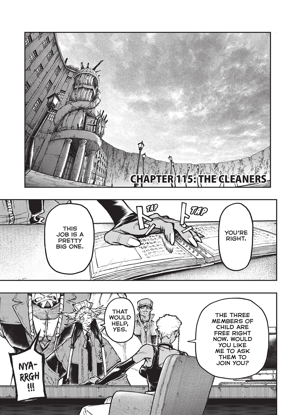 GACHIAKUTA (Official) - 115. The Cleaners manhwa