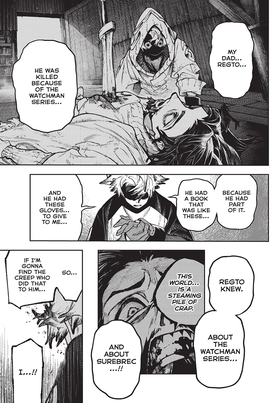 GACHIAKUTA (Official) - 115. The Cleaners manhwa