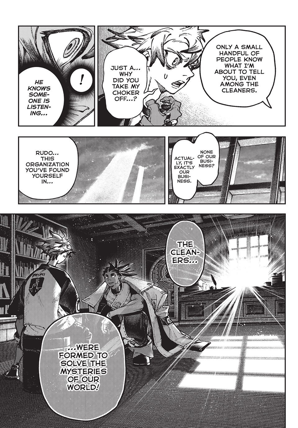 GACHIAKUTA (Official) - 115. The Cleaners manhwa