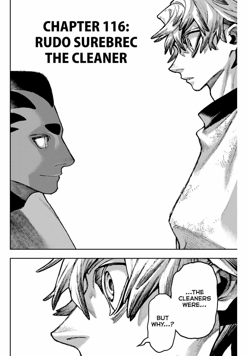 GACHIAKUTA (Official) - 116. Rudo Surebrec The Cleaner manhwa