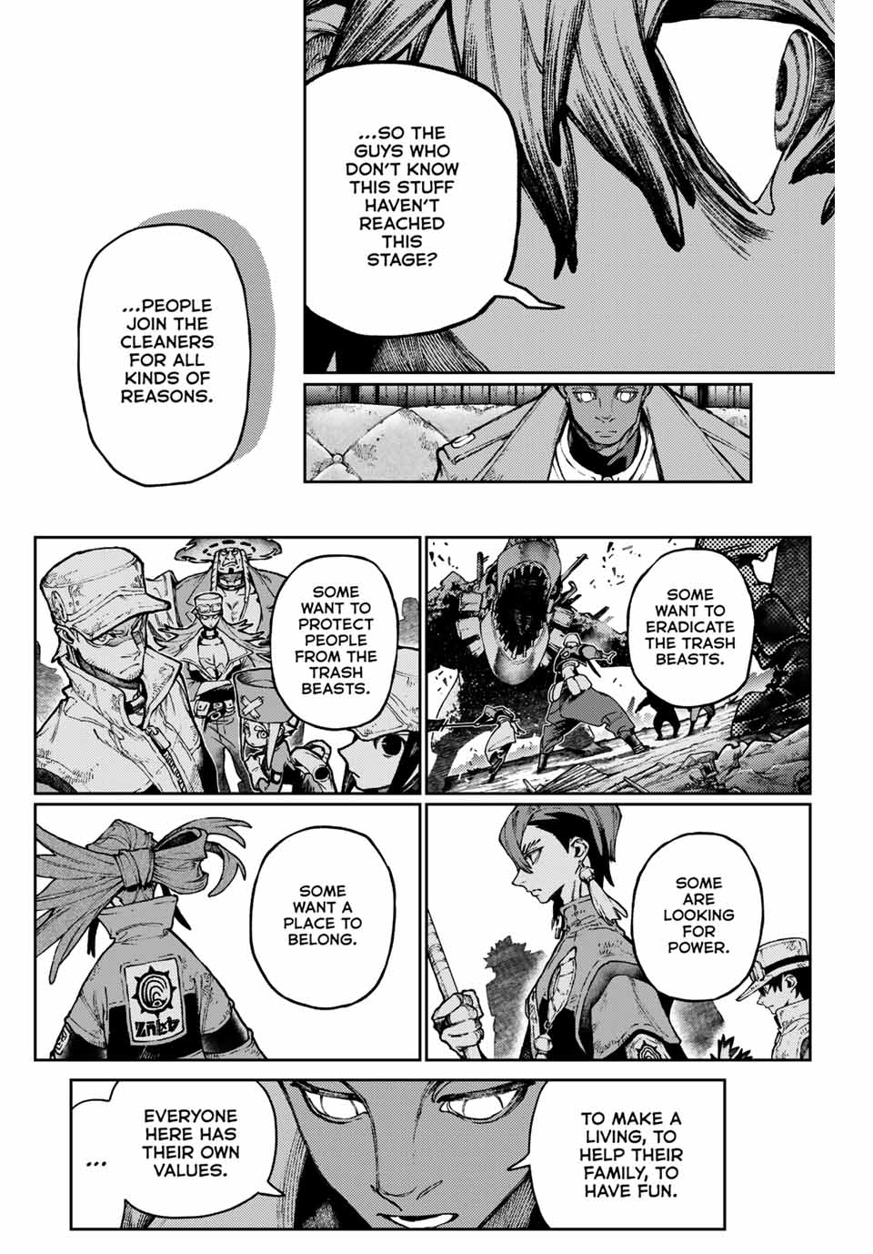 GACHIAKUTA (Official) - 116. Rudo Surebrec The Cleaner manhwa