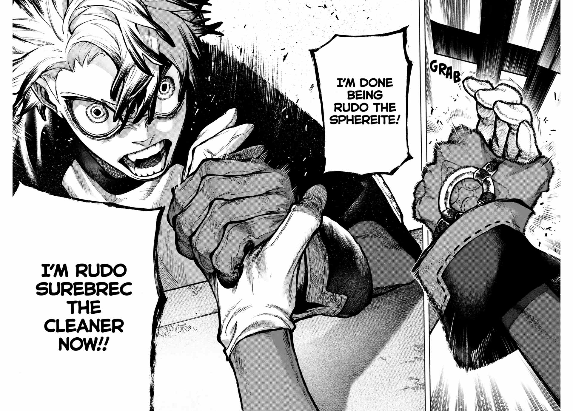 GACHIAKUTA (Official) - 116. Rudo Surebrec The Cleaner manhwa