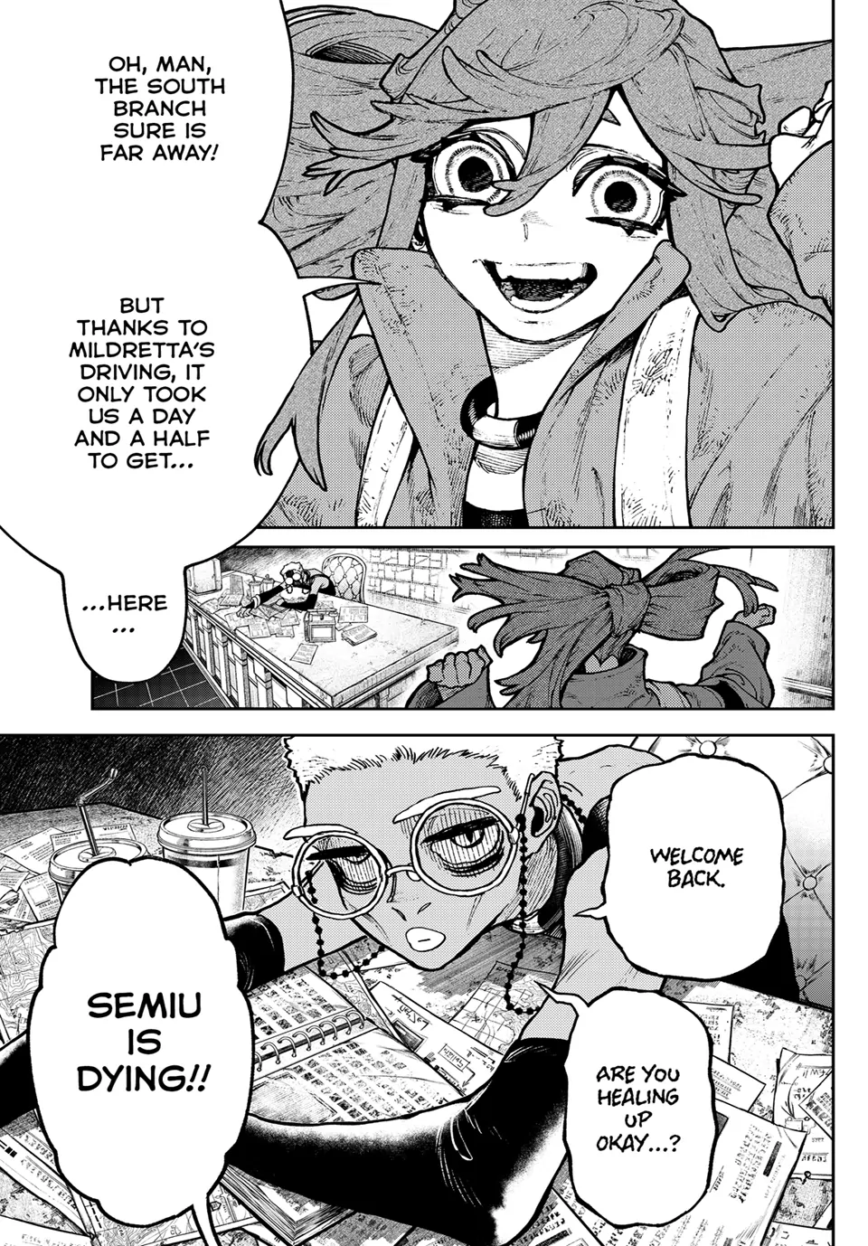 GACHIAKUTA (Official) - 118. Oozing manhwa