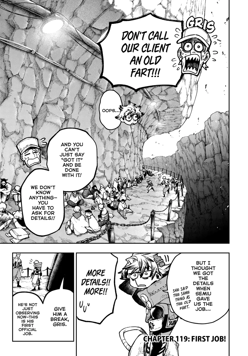 GACHIAKUTA (Official) - 119. First Job! manhwa