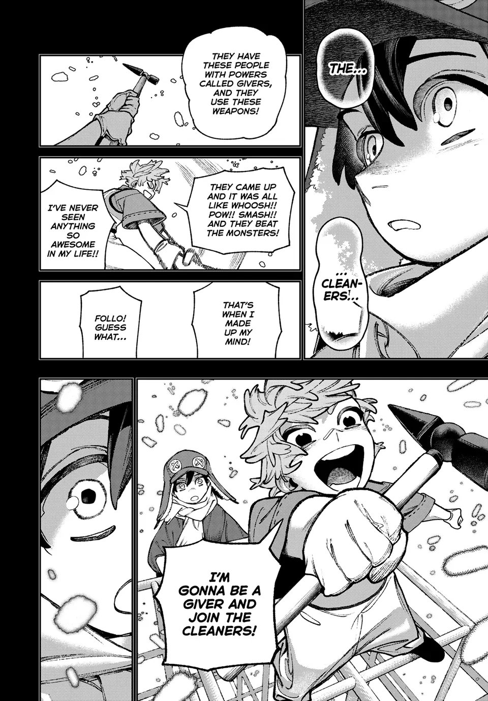 GACHIAKUTA (Official) - 124. Me, Too manhwa