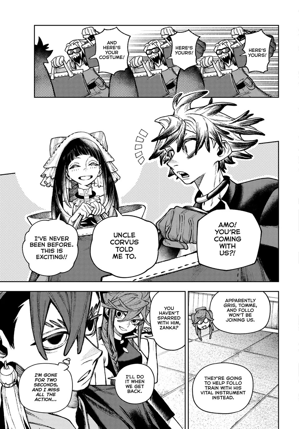 GACHIAKUTA (Official) - 131. REQUESTING LEAVE manhwa