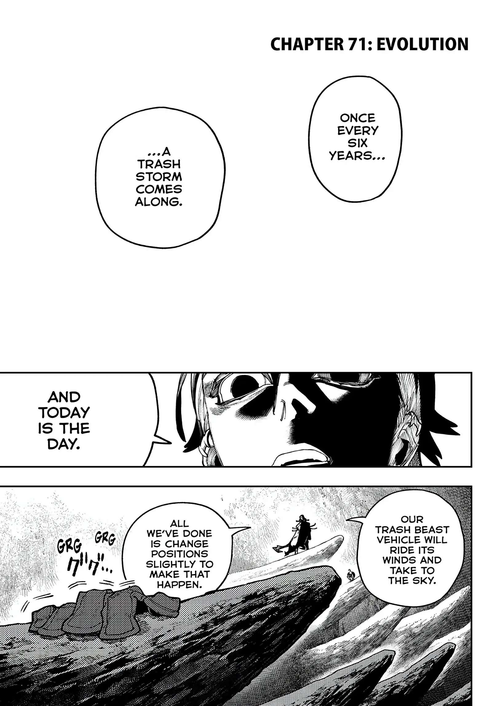 GACHIAKUTA (Official) - 71. Evolution manhwa