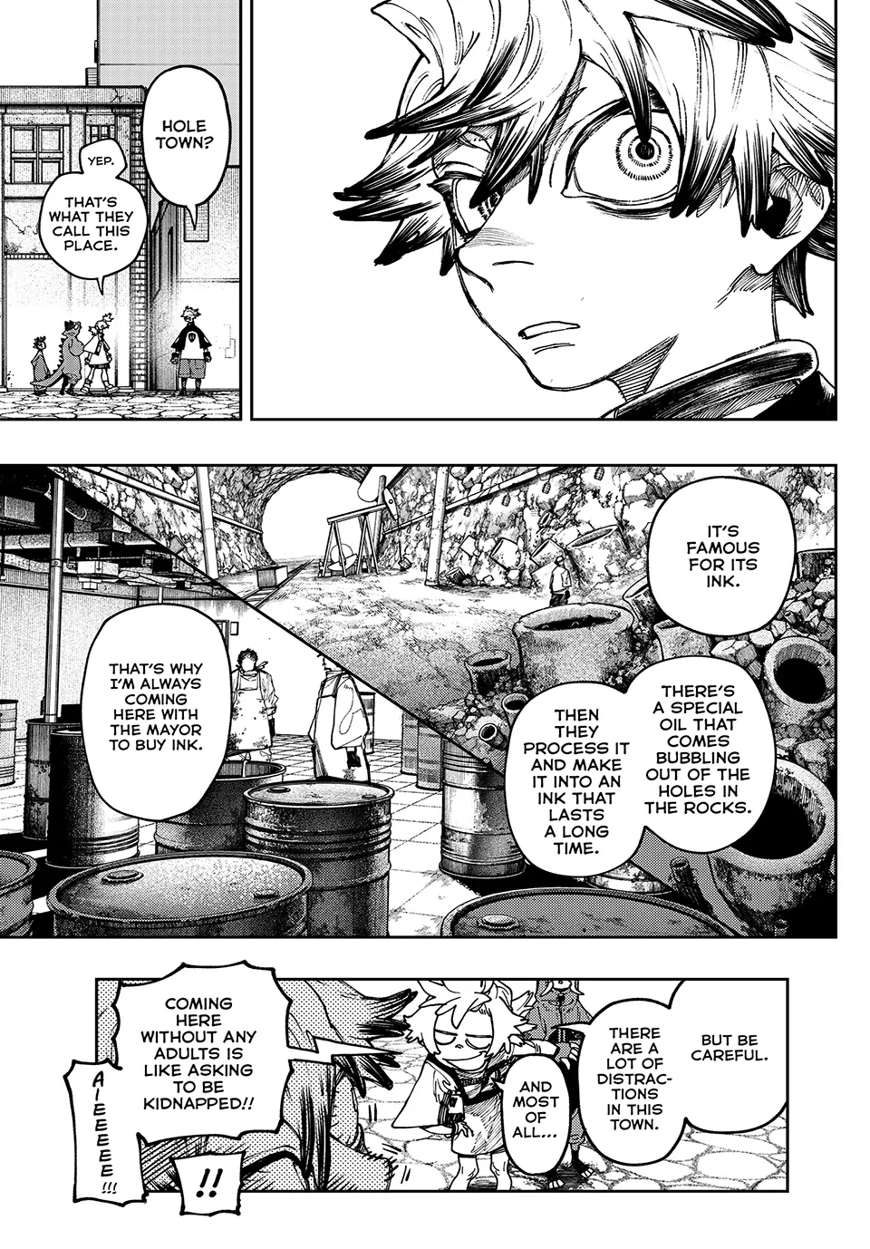 GACHIAKUTA (Official) - 86. Contact manhwa