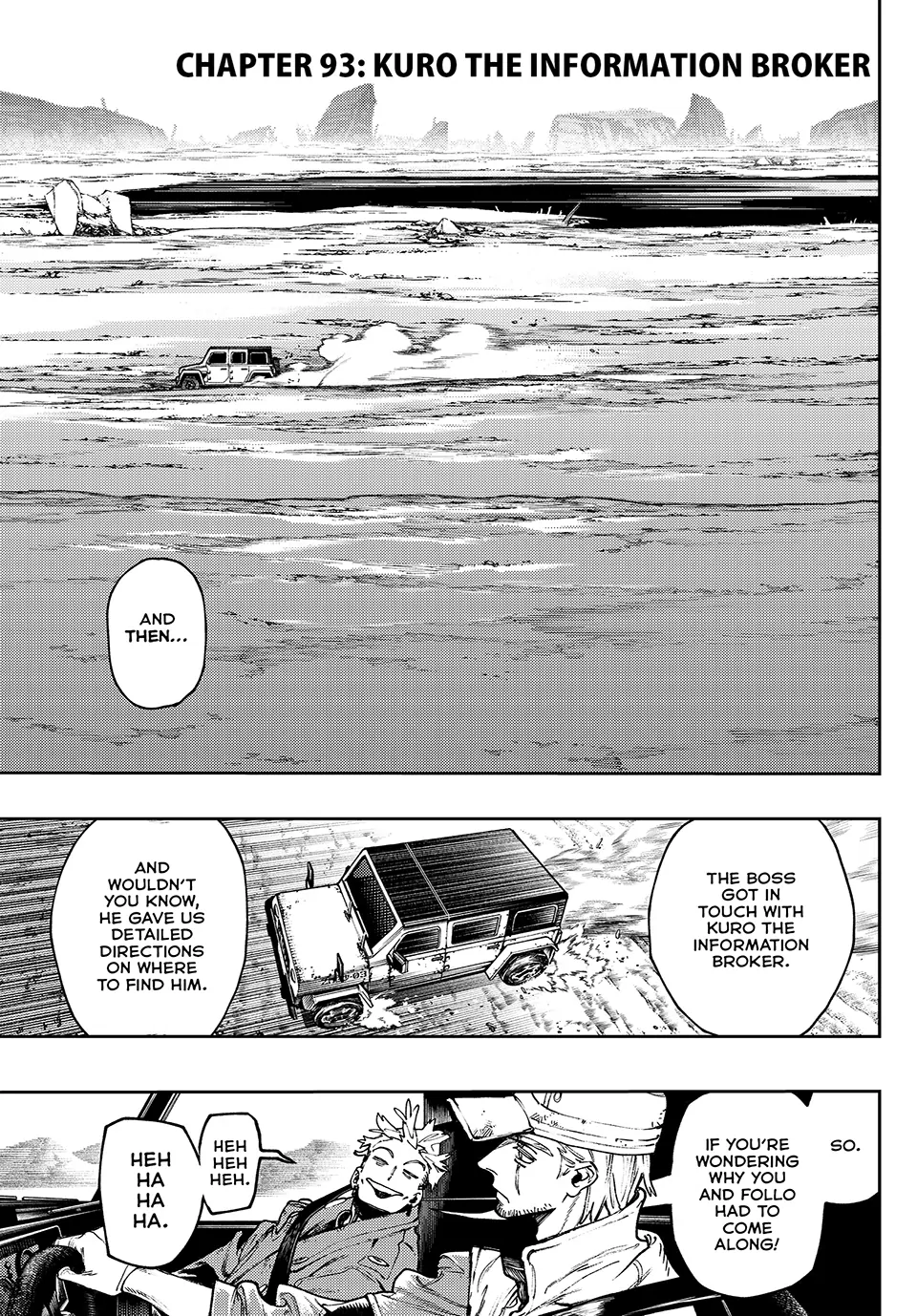 GACHIAKUTA (Official) - 93. Kuro The Information Broker manhwa