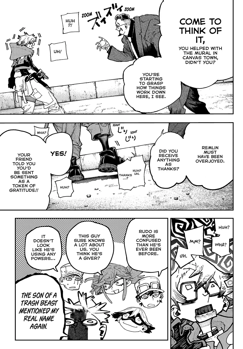 GACHIAKUTA (Official) - 93. Kuro The Information Broker manhwa