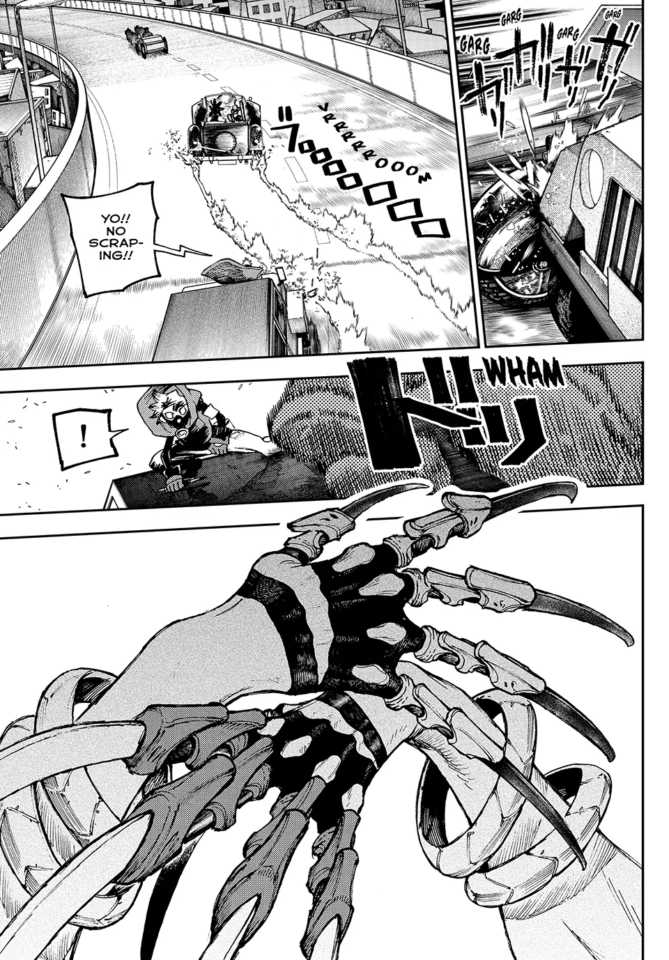 GACHIAKUTA (Official) - 96. Three-Way Battle, Give Or Take manhwa