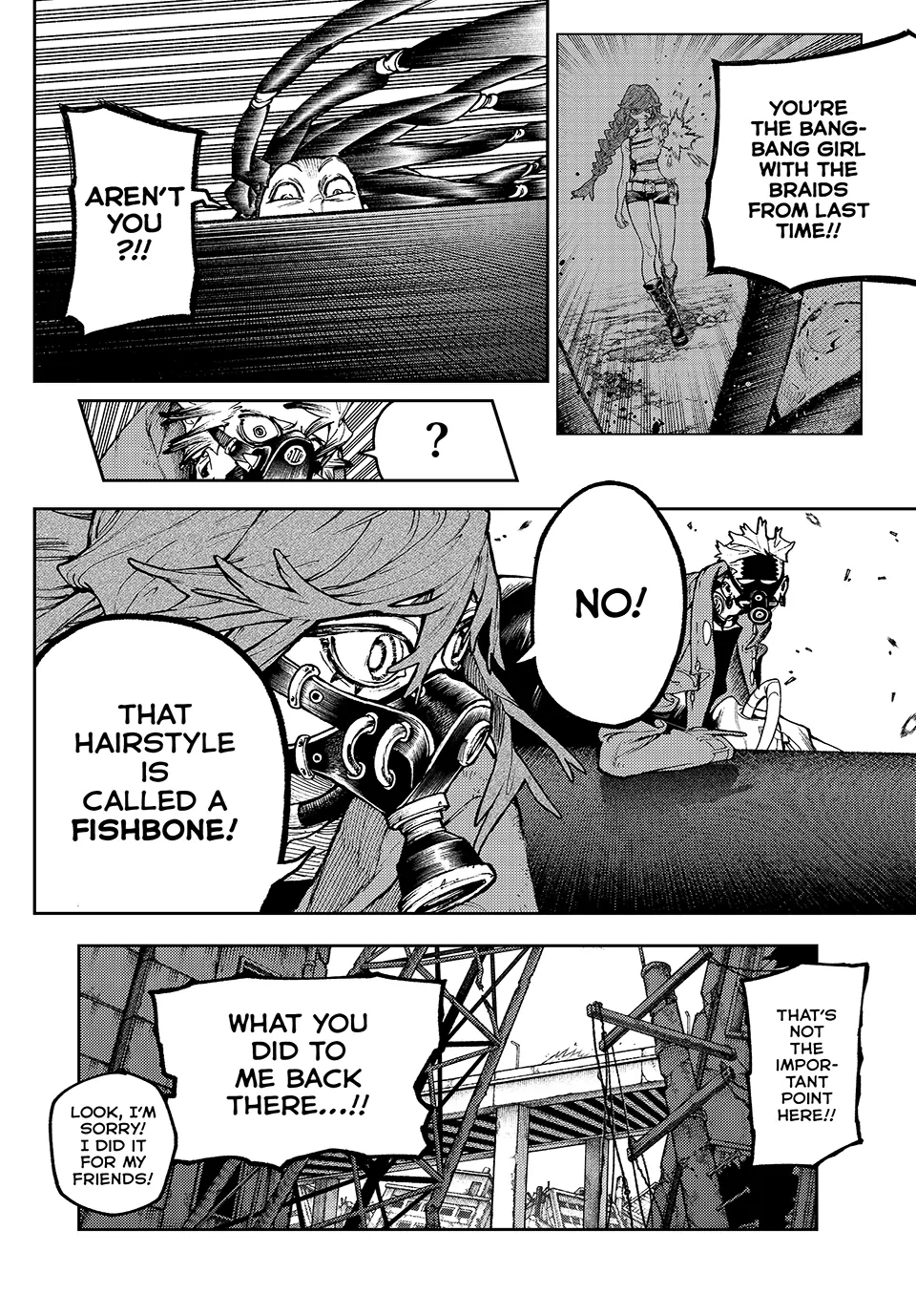GACHIAKUTA (Official) - 96. Three-Way Battle, Give Or Take manhwa