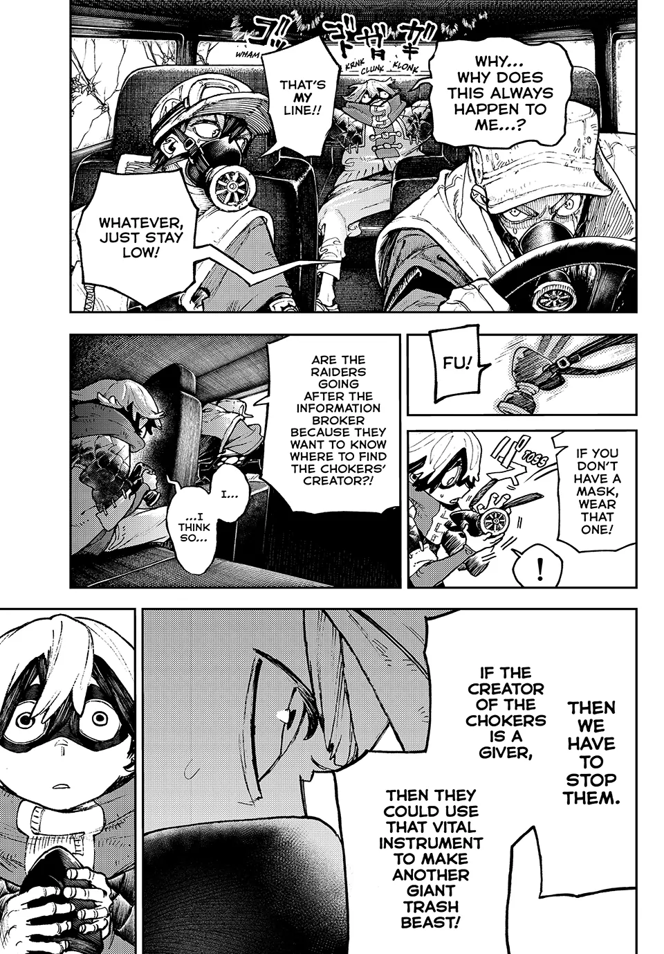 GACHIAKUTA (Official) - 96. Three-Way Battle, Give Or Take manhwa