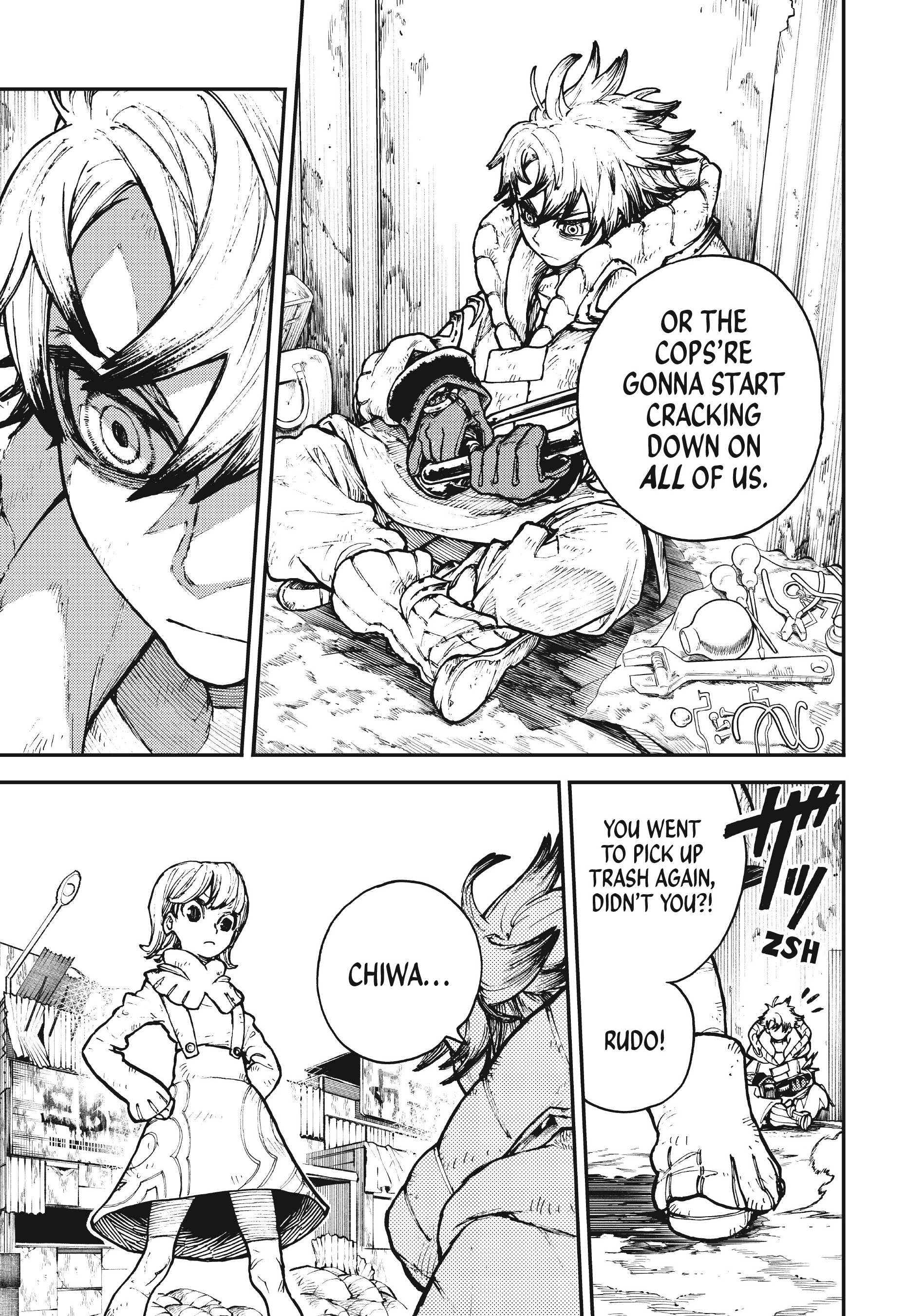 GACHIAKUTA (Official) - Vol.1 Ch.1 • THE SPHERE manhwa
