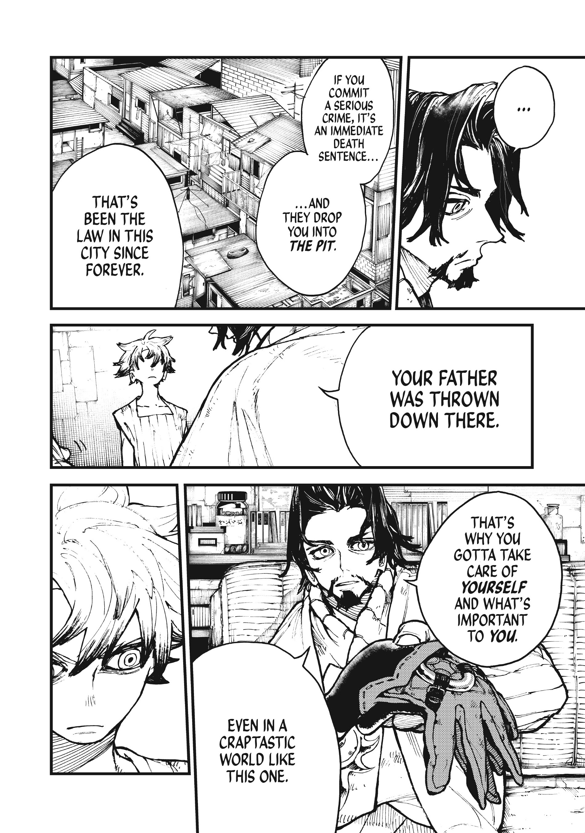 GACHIAKUTA (Official) - Vol.1 Ch.1 • THE SPHERE manhwa