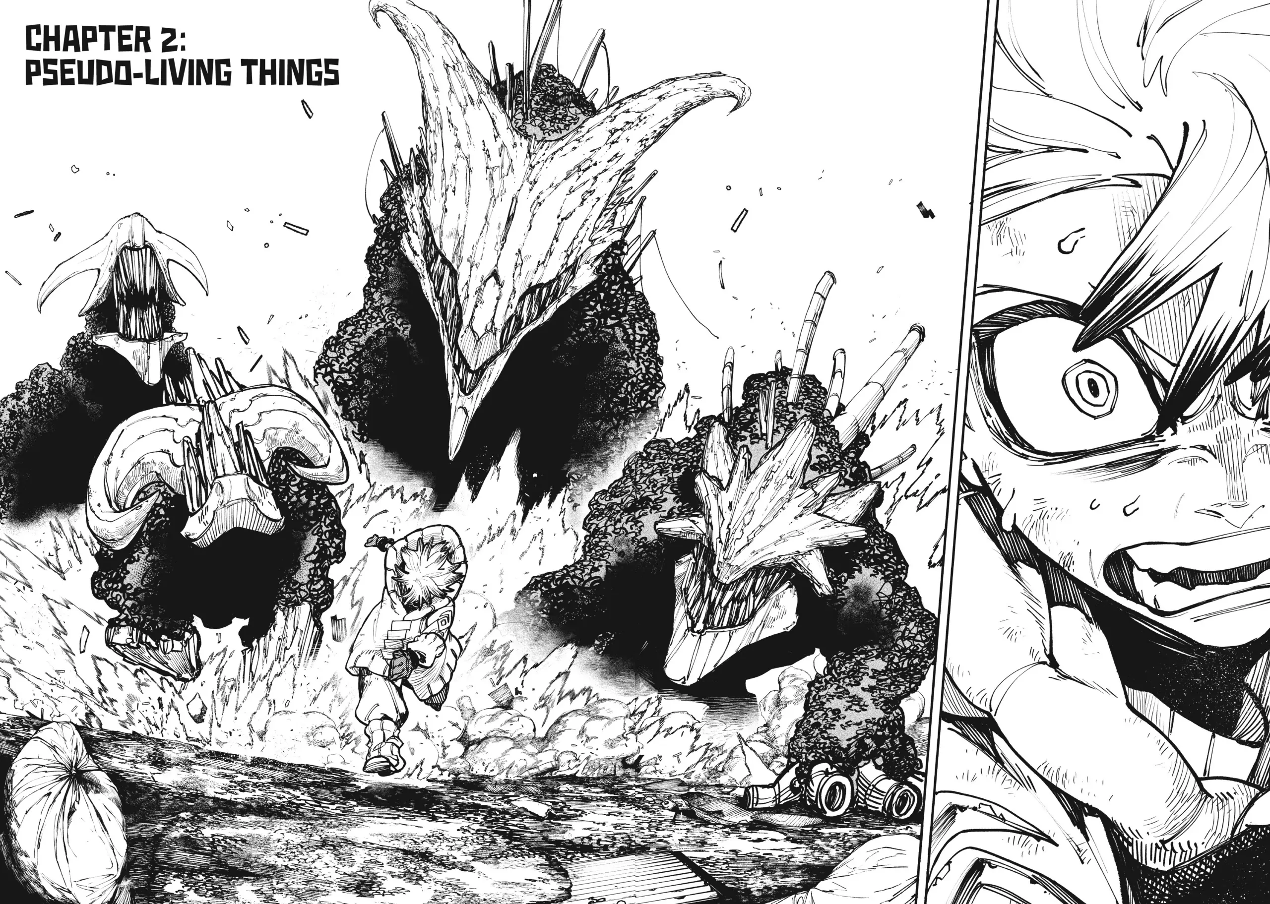 GACHIAKUTA (Official) - Vol.1 Ch.2 • PSEUDO-LIVING THINGS manhwa