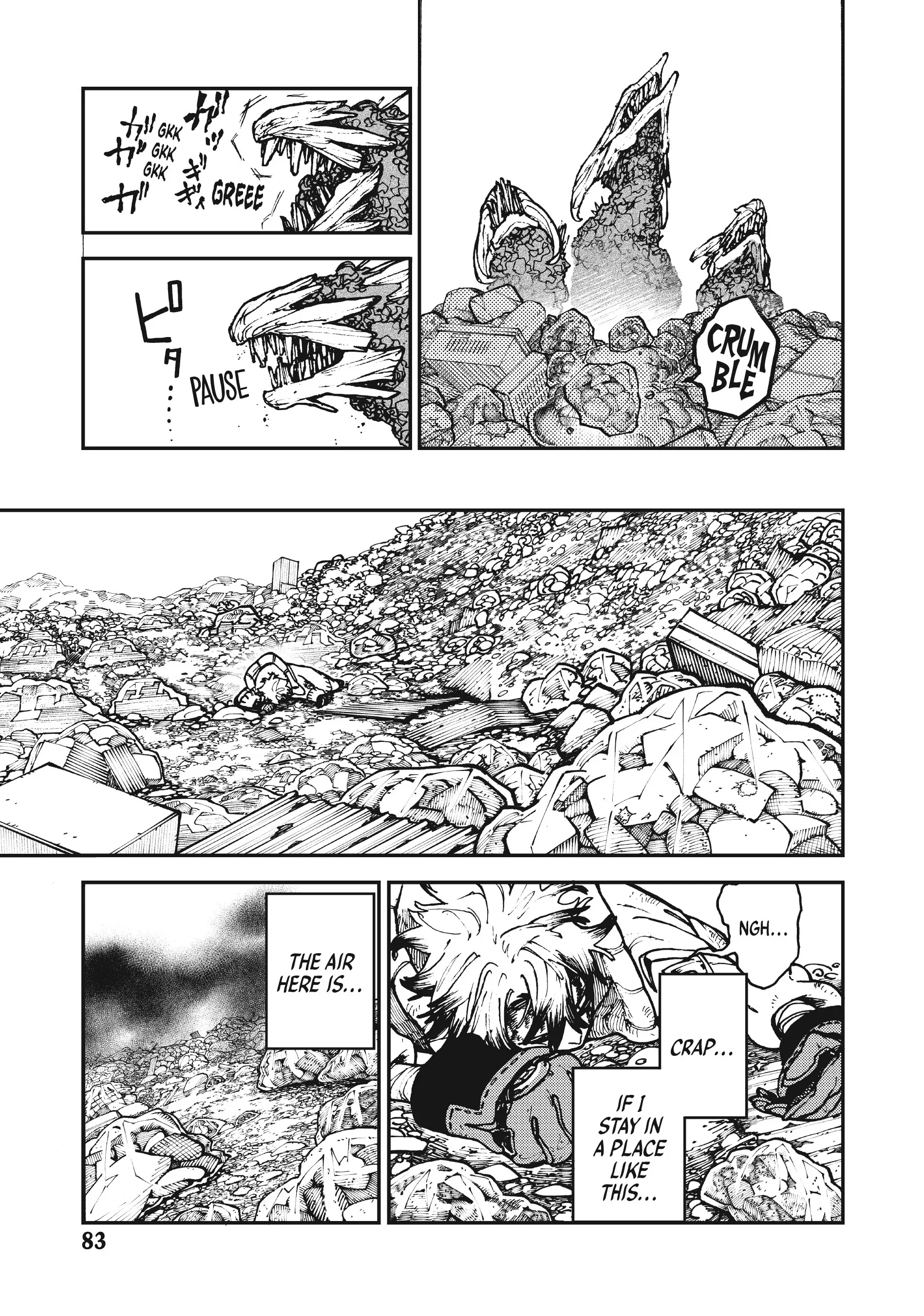 GACHIAKUTA (Official) - Vol.1 Ch.2 • PSEUDO-LIVING THINGS manhwa