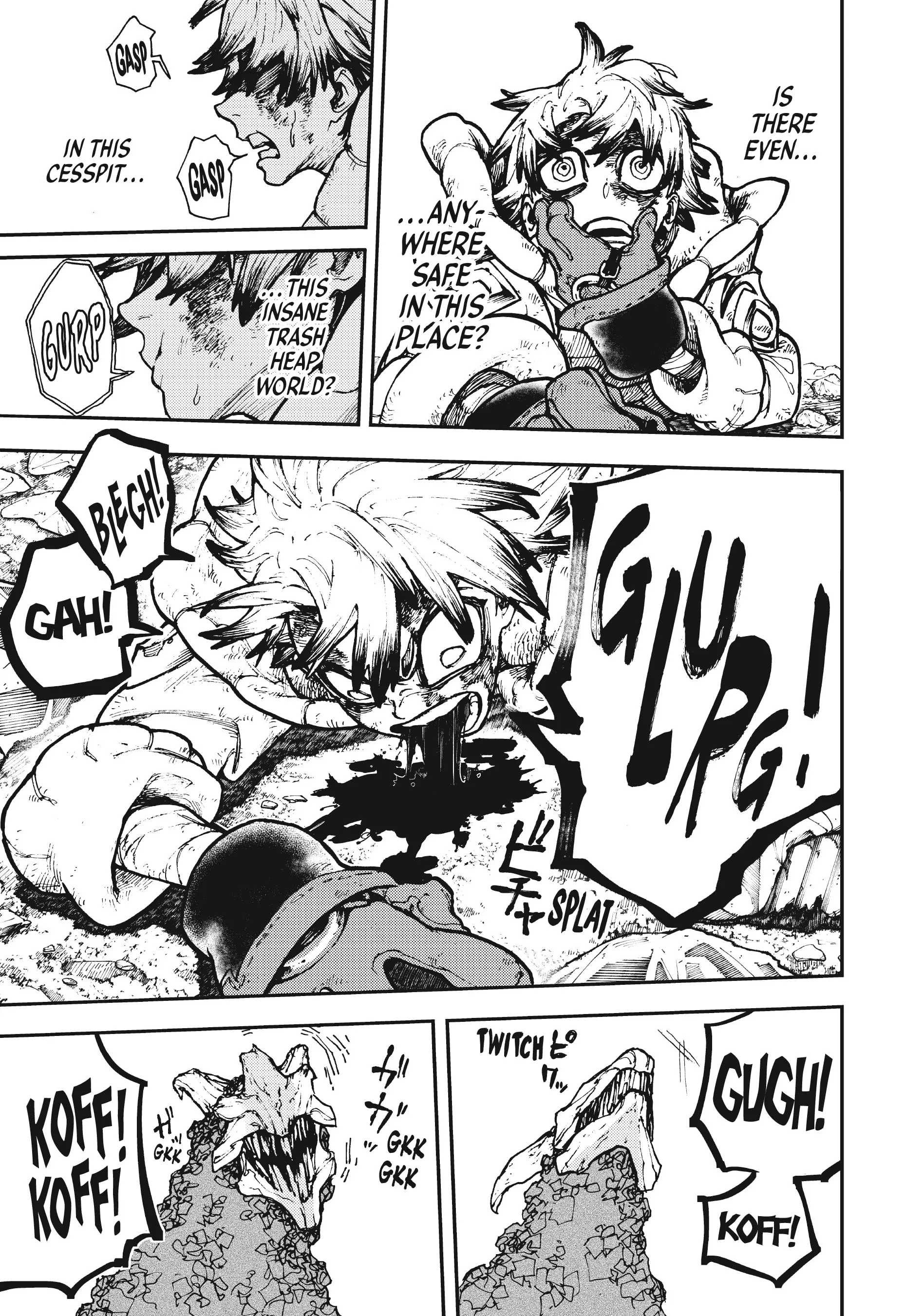 GACHIAKUTA (Official) - Vol.1 Ch.2 • PSEUDO-LIVING THINGS manhwa