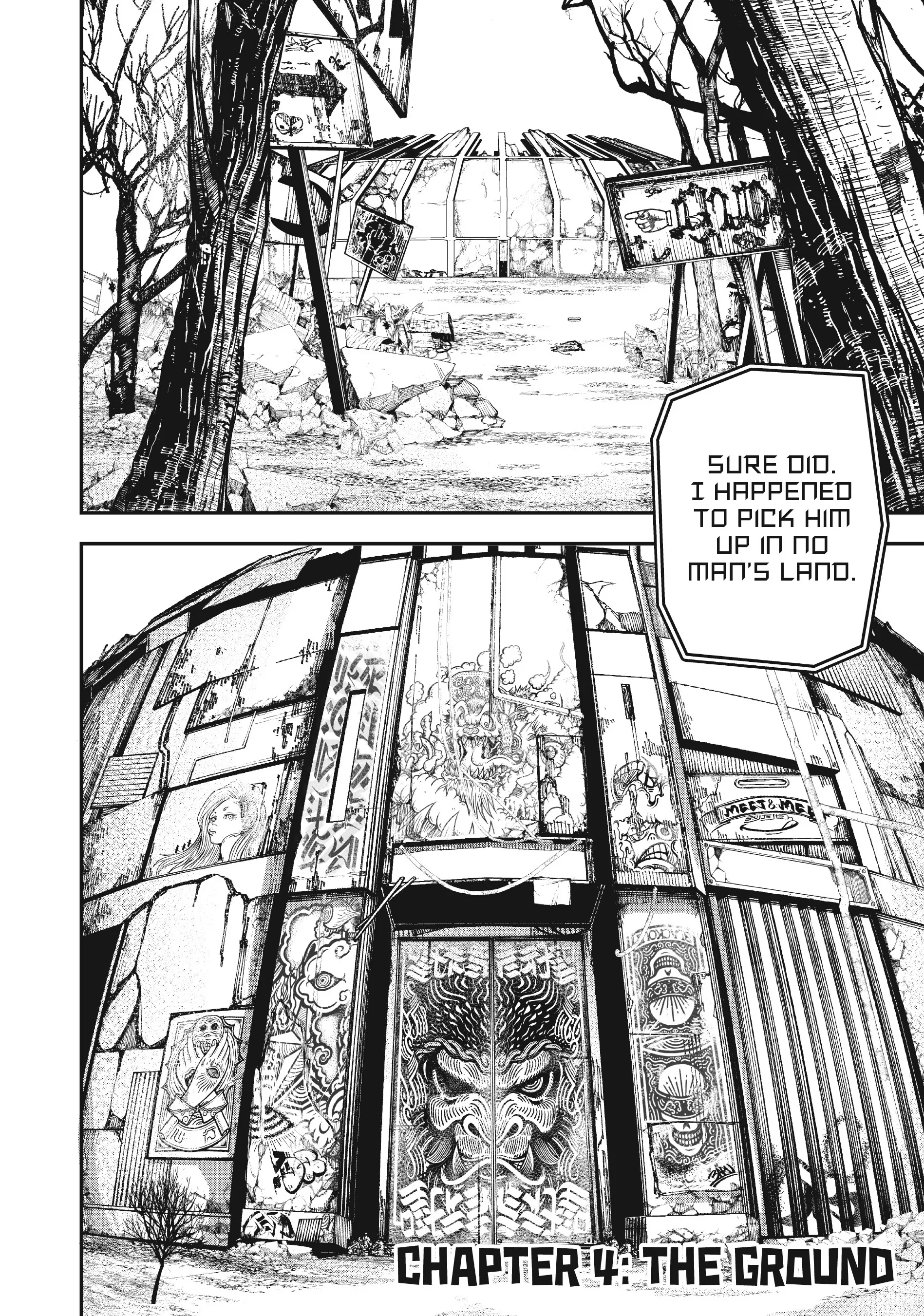 GACHIAKUTA (Official) - Vol.1 Ch.4 •  THE GROUND manhwa