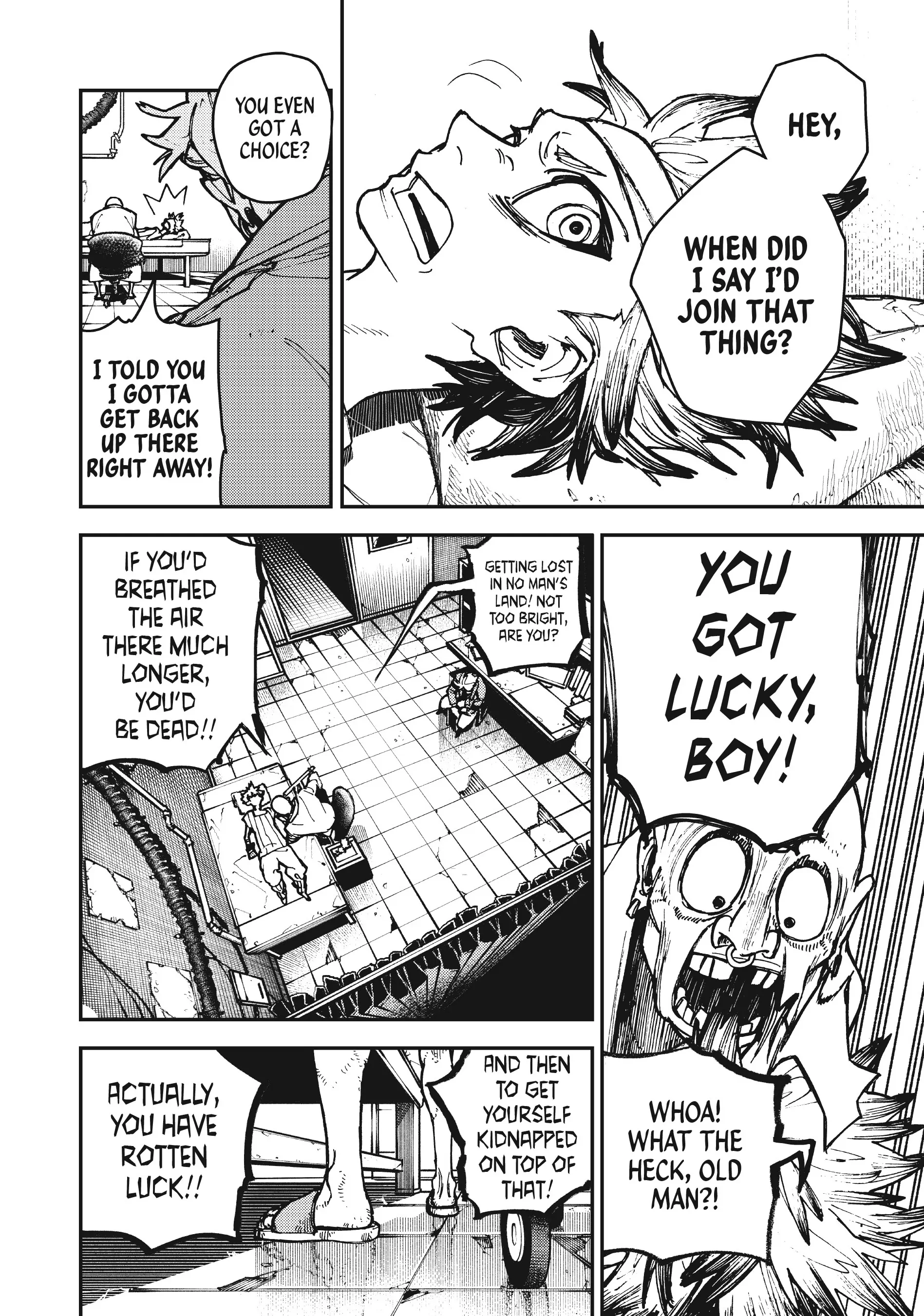 GACHIAKUTA (Official) - Vol.1 Ch.4 •  THE GROUND manhwa