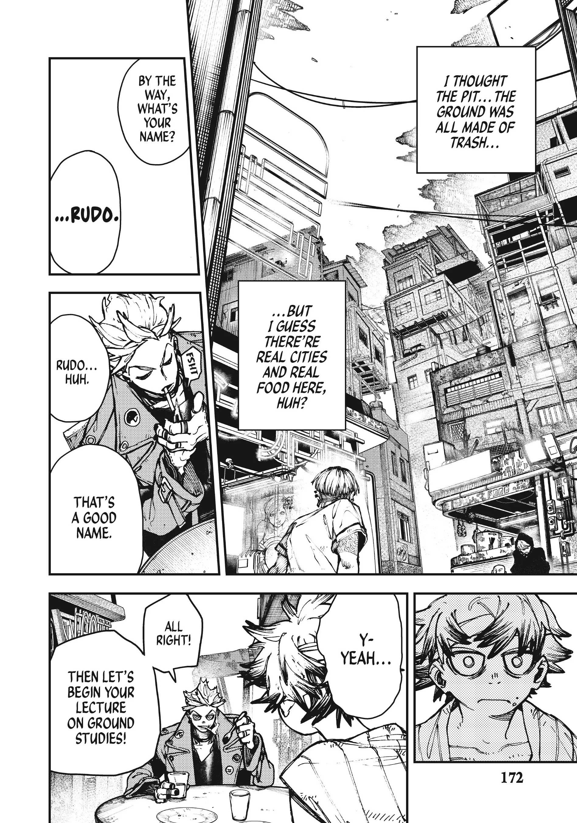 GACHIAKUTA (Official) - Vol.1 Ch.4 •  THE GROUND manhwa