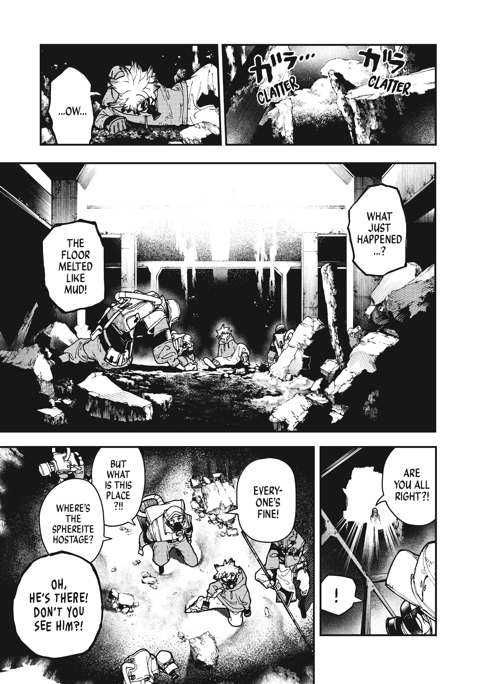 GACHIAKUTA (Official) - Vol.2 Ch.12 • SHADOWS ON THE GROUND manhwa