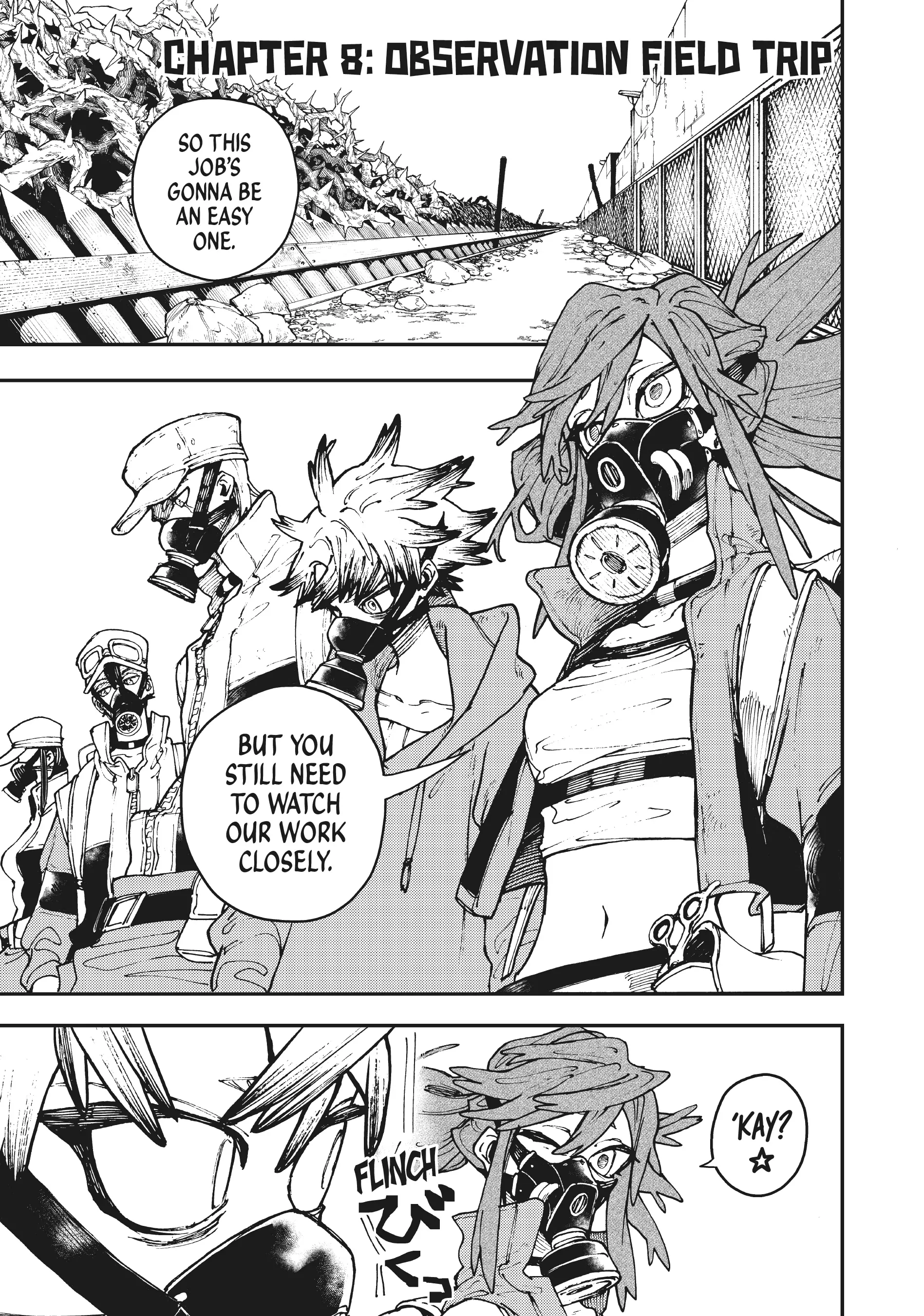 GACHIAKUTA (Official) - Vol.2 Ch.8 • OBSERVATION FIELD TRIP manhwa