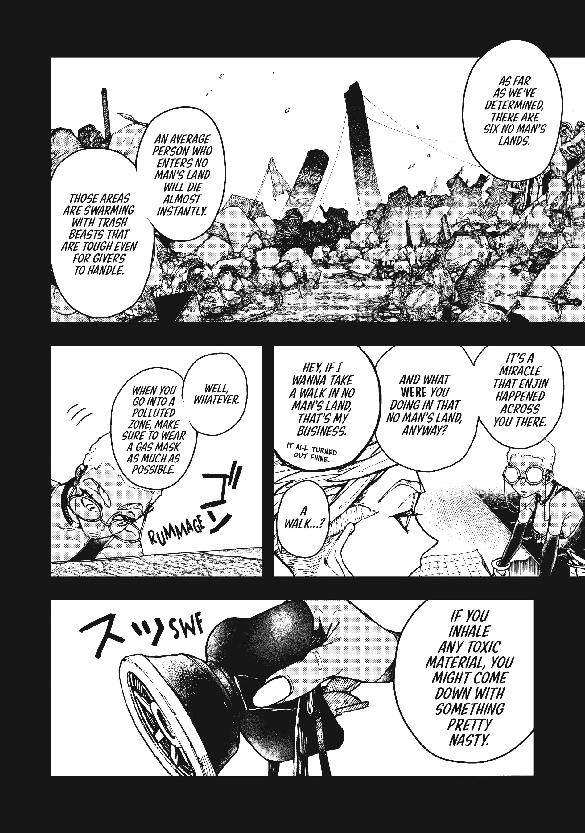 GACHIAKUTA (Official) - Vol.2 Ch.8 • OBSERVATION FIELD TRIP manhwa