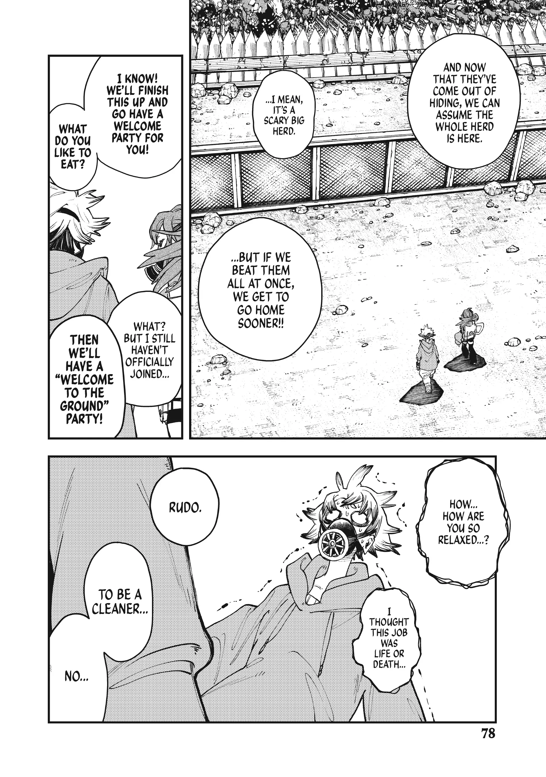 GACHIAKUTA (Official) - Vol.2 Ch.8 • OBSERVATION FIELD TRIP manhwa