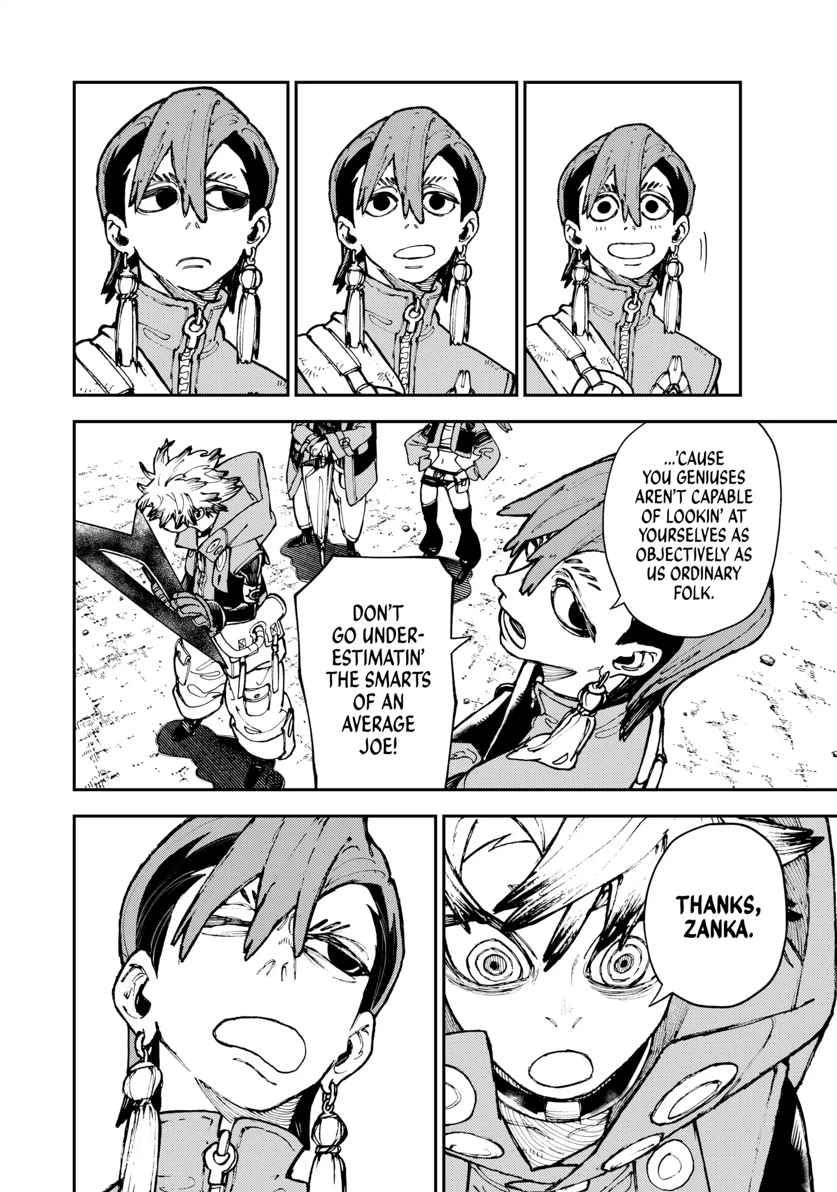 GACHIAKUTA (Official) - Vol.4 Ch.24 •  RUDO’S VITAL INSTRUMENT: P.S. HE WENT ON A DIET manhwa