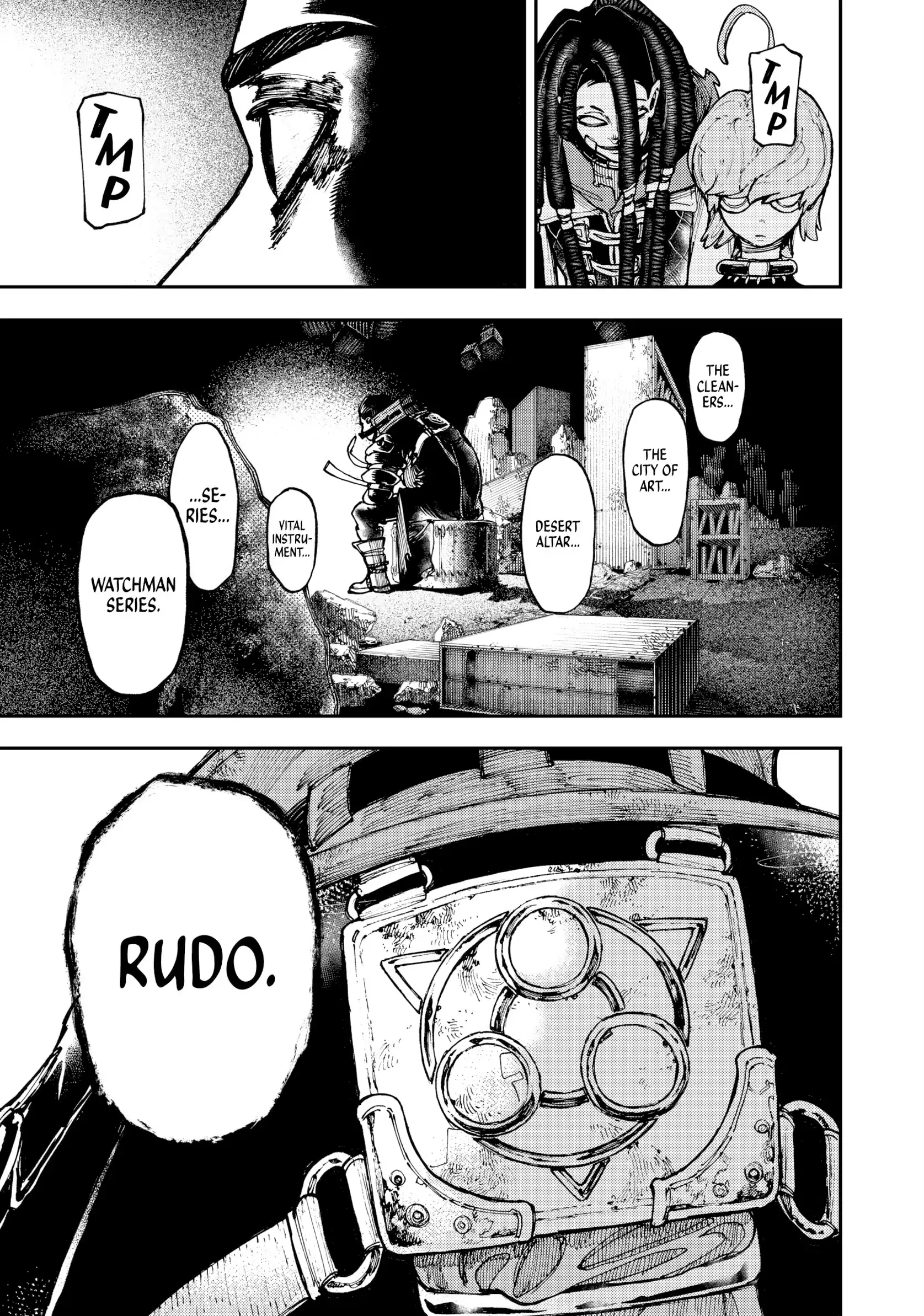 GACHIAKUTA (Official) - Vol.4 Ch.24 •  RUDO’S VITAL INSTRUMENT: P.S. HE WENT ON A DIET manhwa