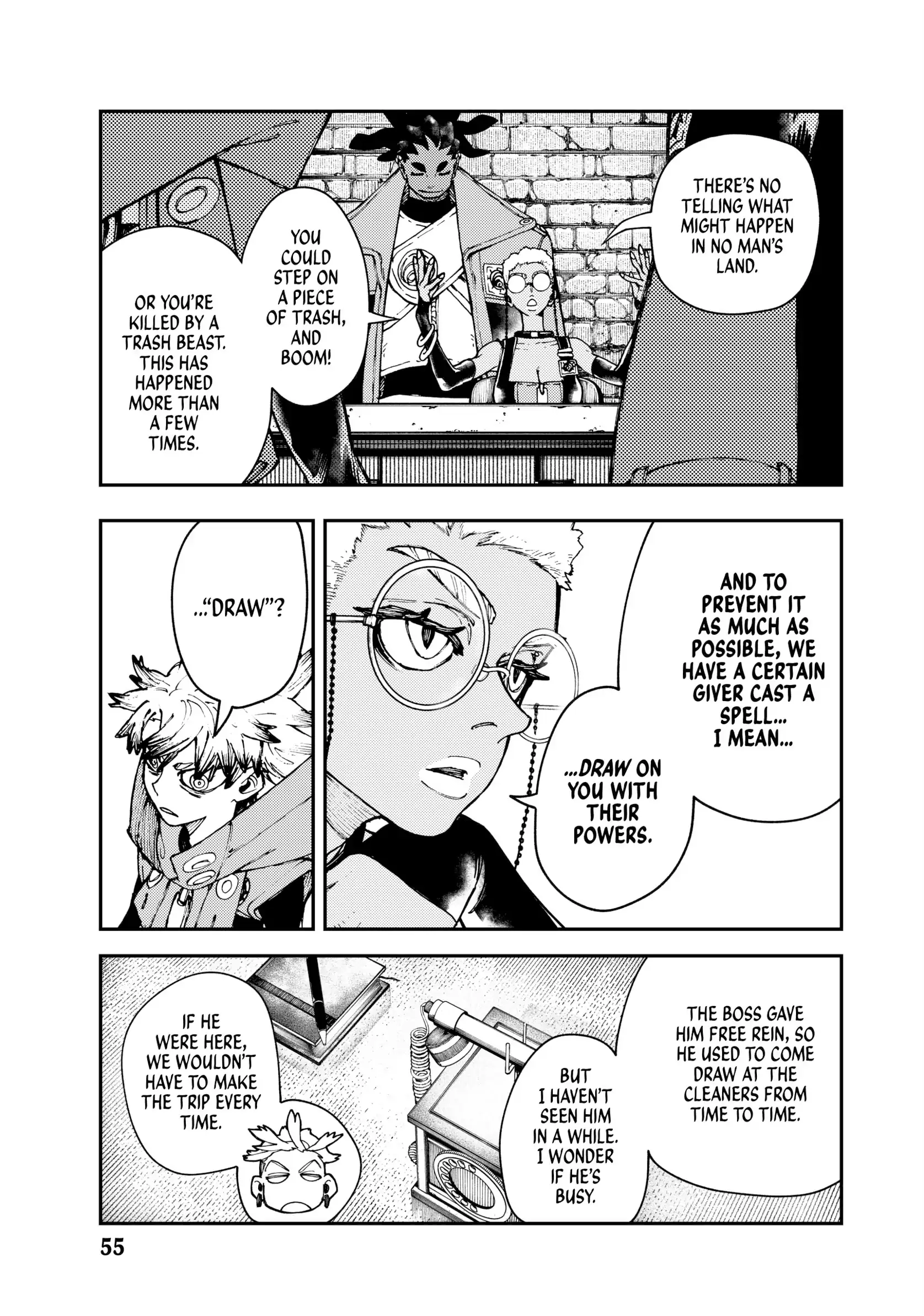 GACHIAKUTA (Official) - Vol.4 Ch.25 •  BEFORE WE GO manhwa