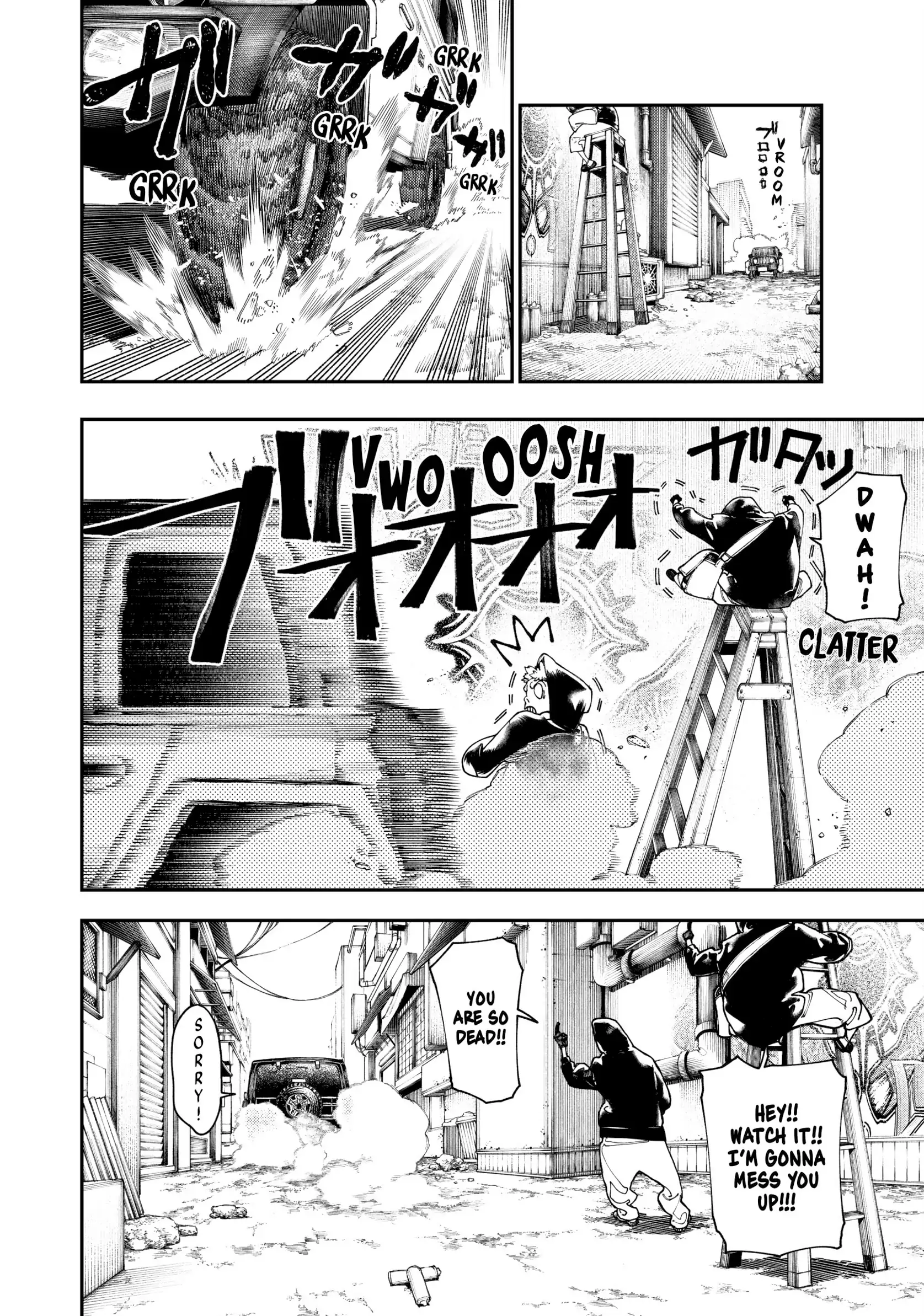 GACHIAKUTA (Official) - Vol.4 Ch.26 • THE CITY OF GRAFFITI manhwa