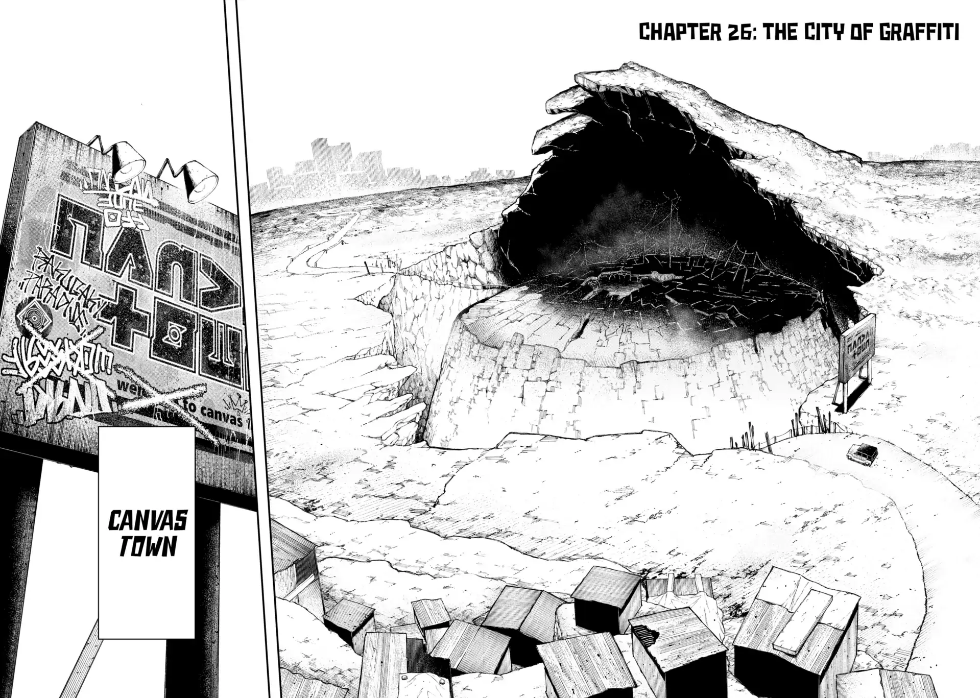 GACHIAKUTA (Official) - Vol.4 Ch.26 • THE CITY OF GRAFFITI manhwa