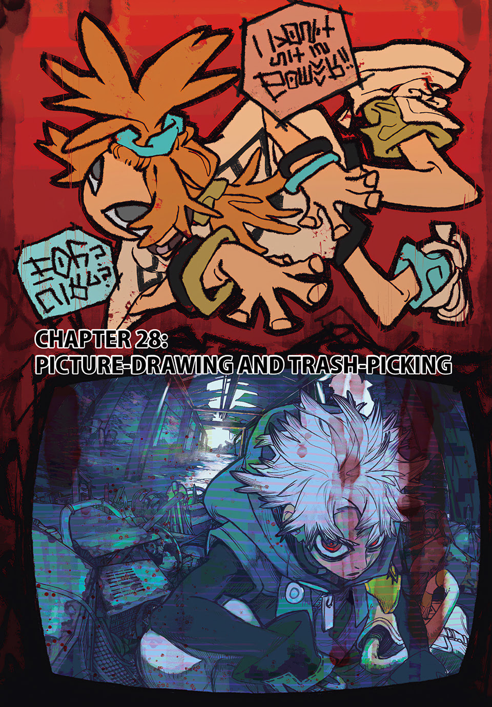 GACHIAKUTA (Official) - Vol.4 Ch.28 • PICTURE DRAWING AND TRASH PICKING manhwa