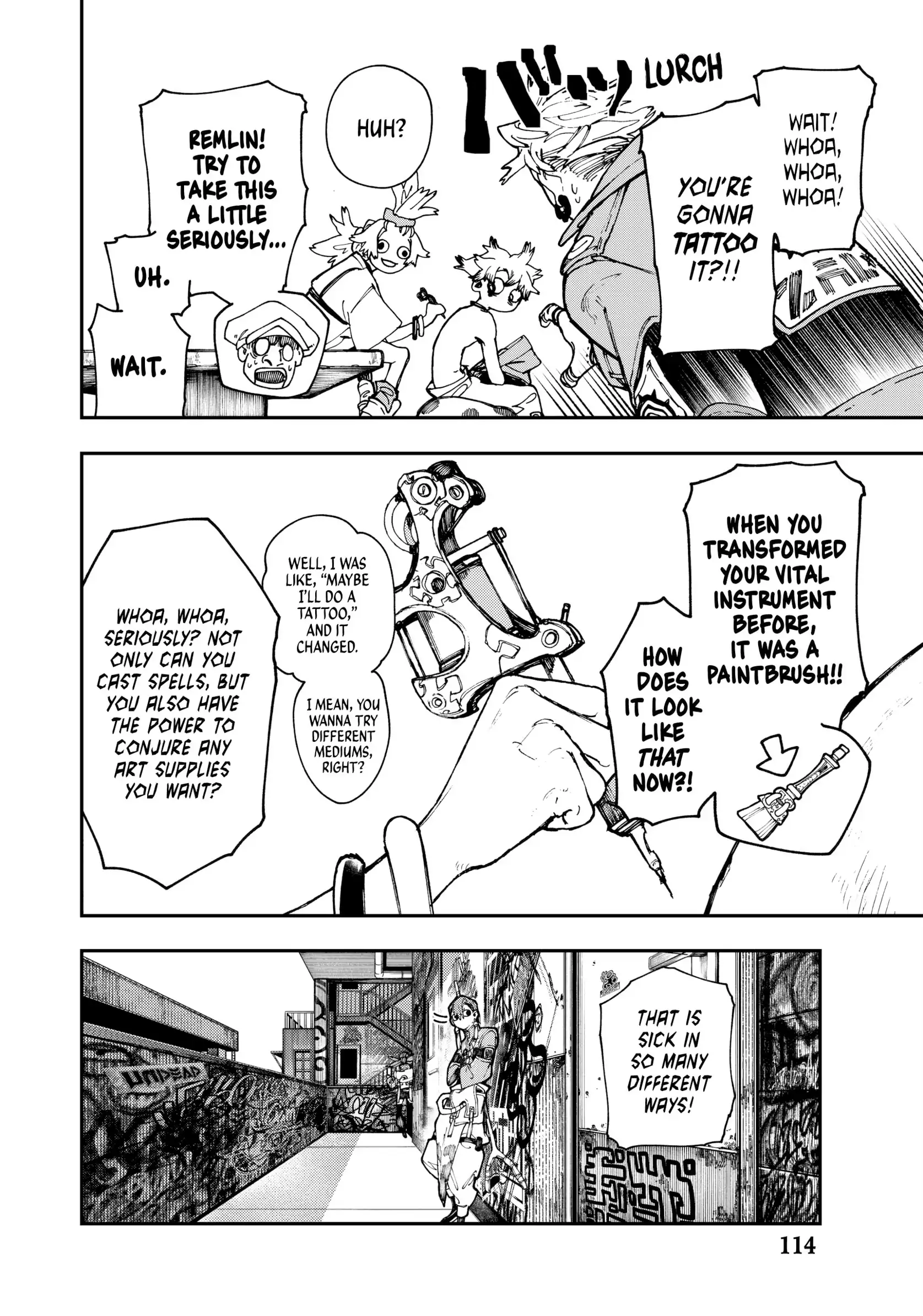 GACHIAKUTA (Official) - Vol.4 Ch.28 • PICTURE DRAWING AND TRASH PICKING manhwa