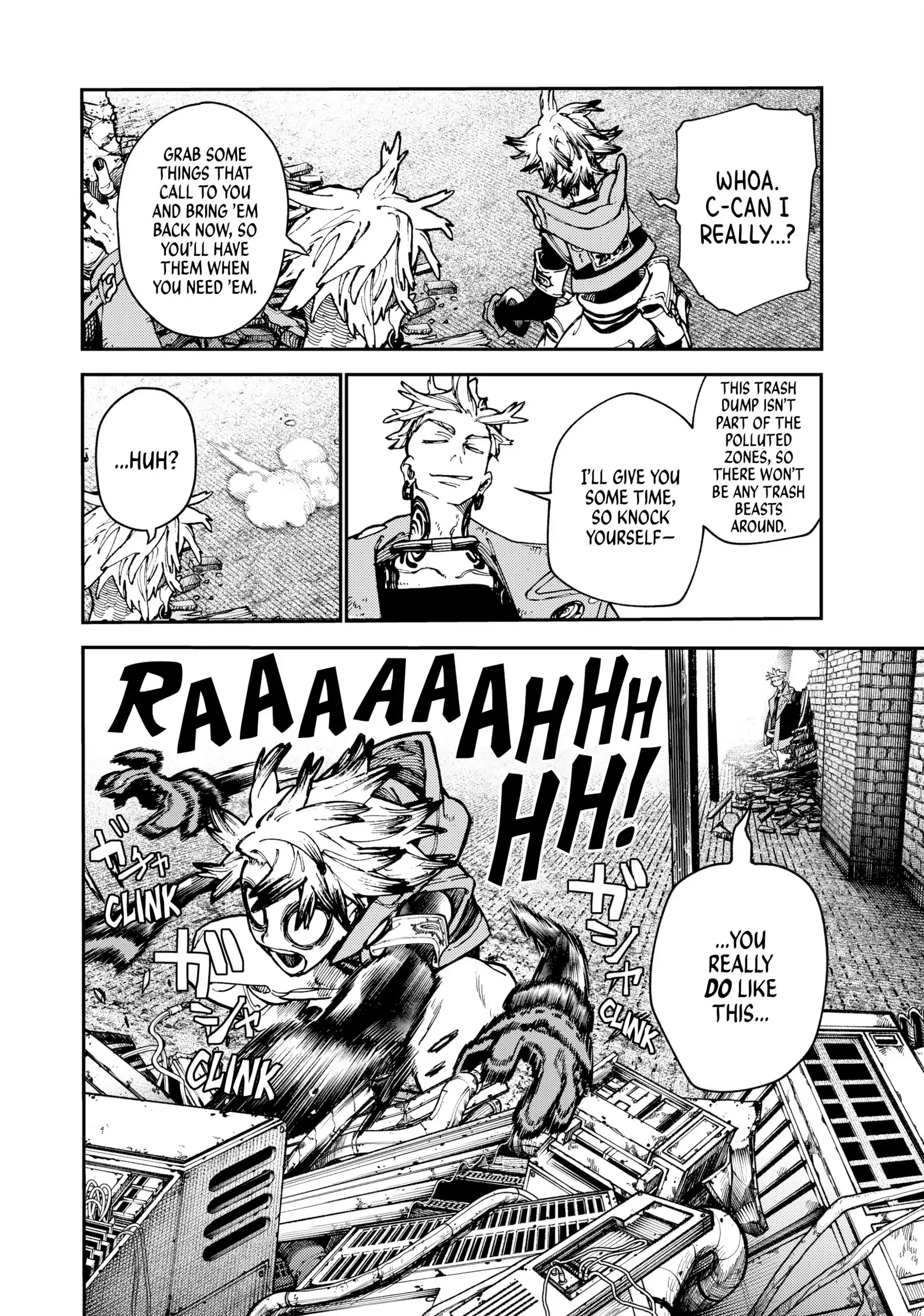 GACHIAKUTA (Official) - Vol.4 Ch.28 • PICTURE DRAWING AND TRASH PICKING manhwa