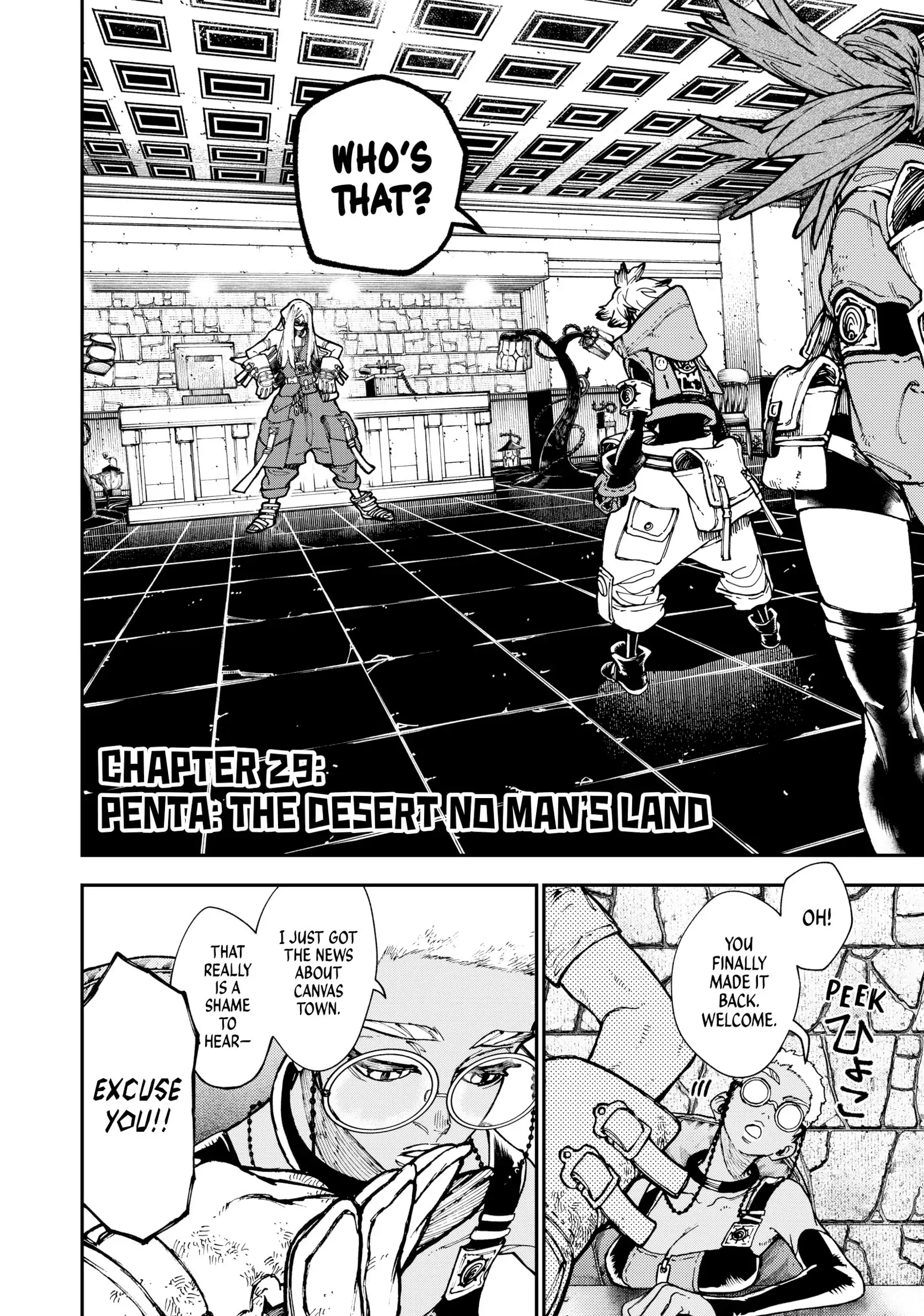 GACHIAKUTA (Official) - Vol.4 Ch.29 • PENTA: THE DESERT NO MAN’S LAND manhwa