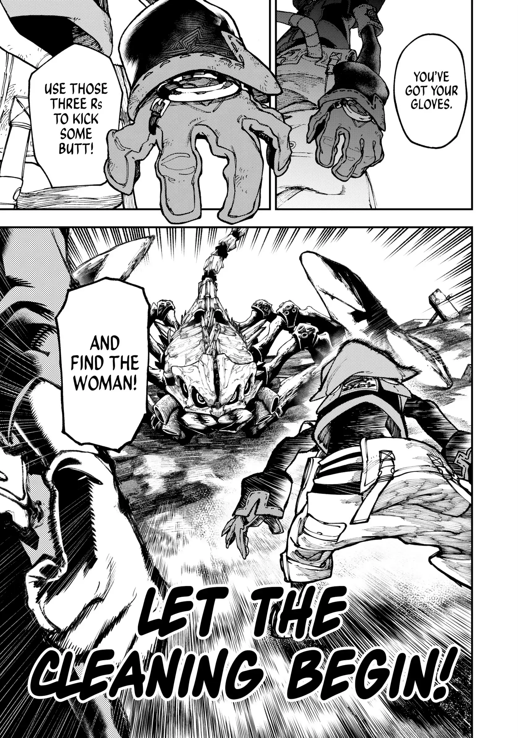 GACHIAKUTA (Official) - Vol.4 Ch.29 • PENTA: THE DESERT NO MAN’S LAND manhwa