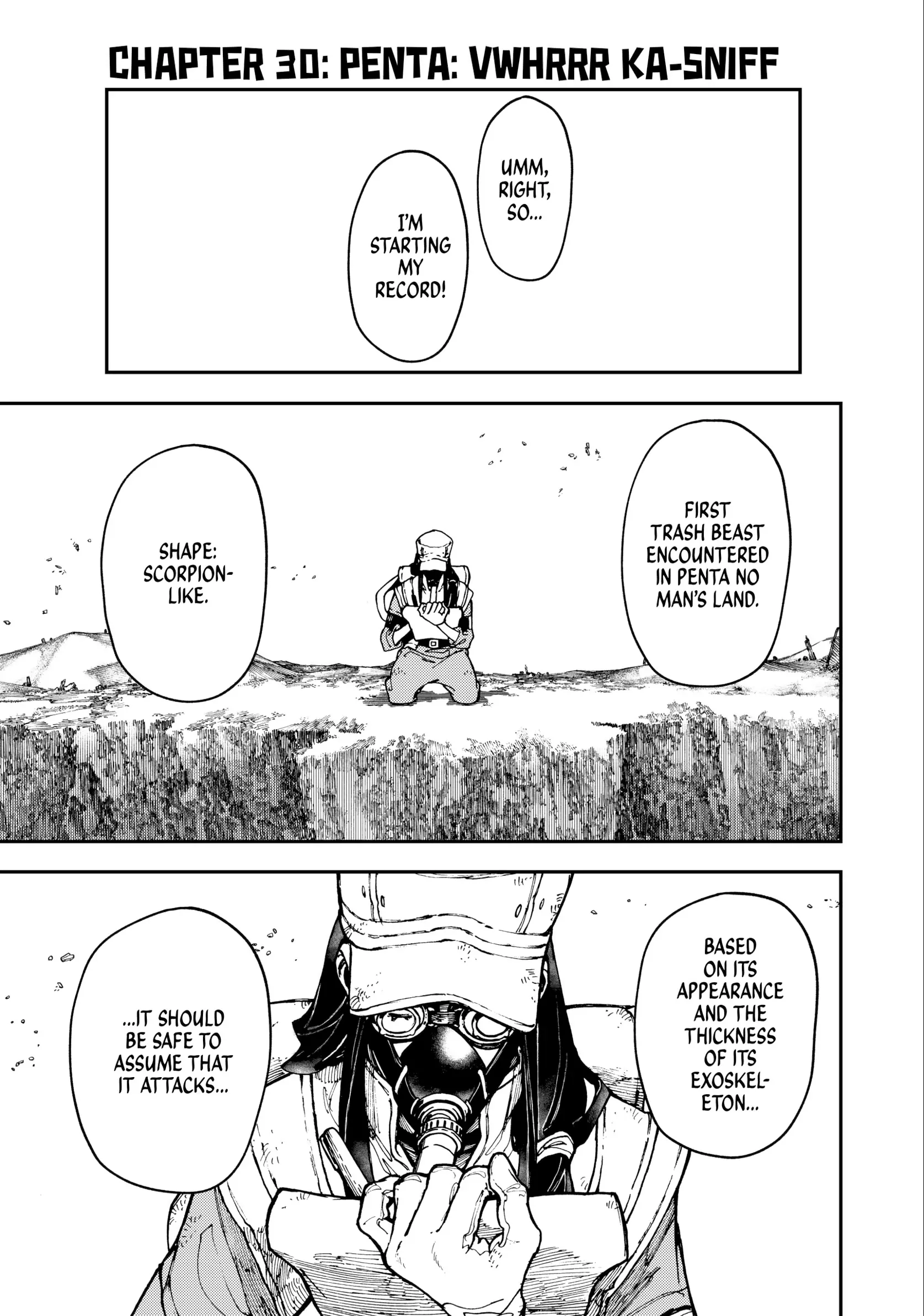 GACHIAKUTA (Official) - Vol.4 Ch.30 • PENTA: VWHRRR KA-SNIFF manhwa