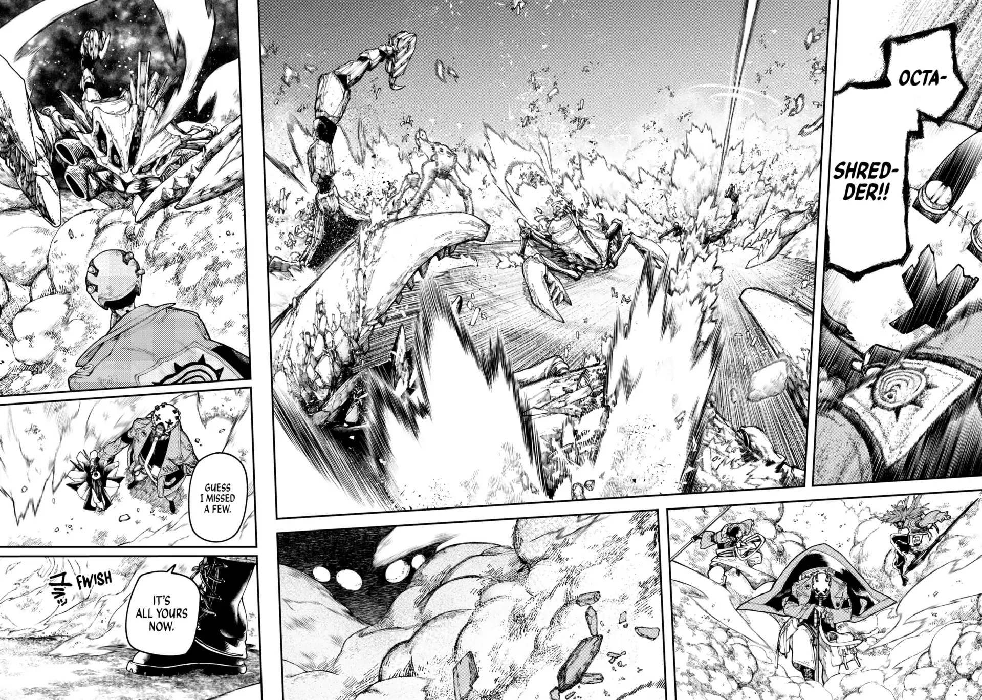GACHIAKUTA (Official) - Vol.4 Ch.30 • PENTA: VWHRRR KA-SNIFF manhwa