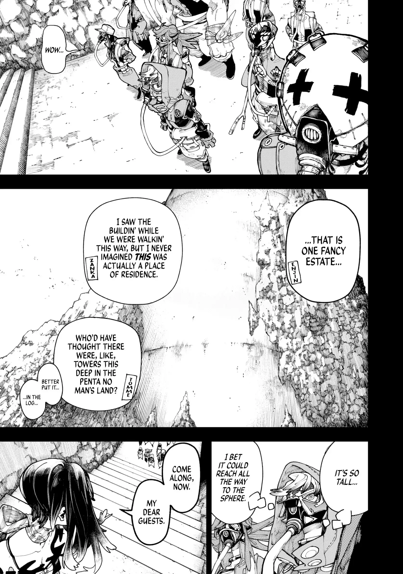 GACHIAKUTA (Official) - Vol.5 Ch.32 • AMO’S HOSPITALITY manhwa