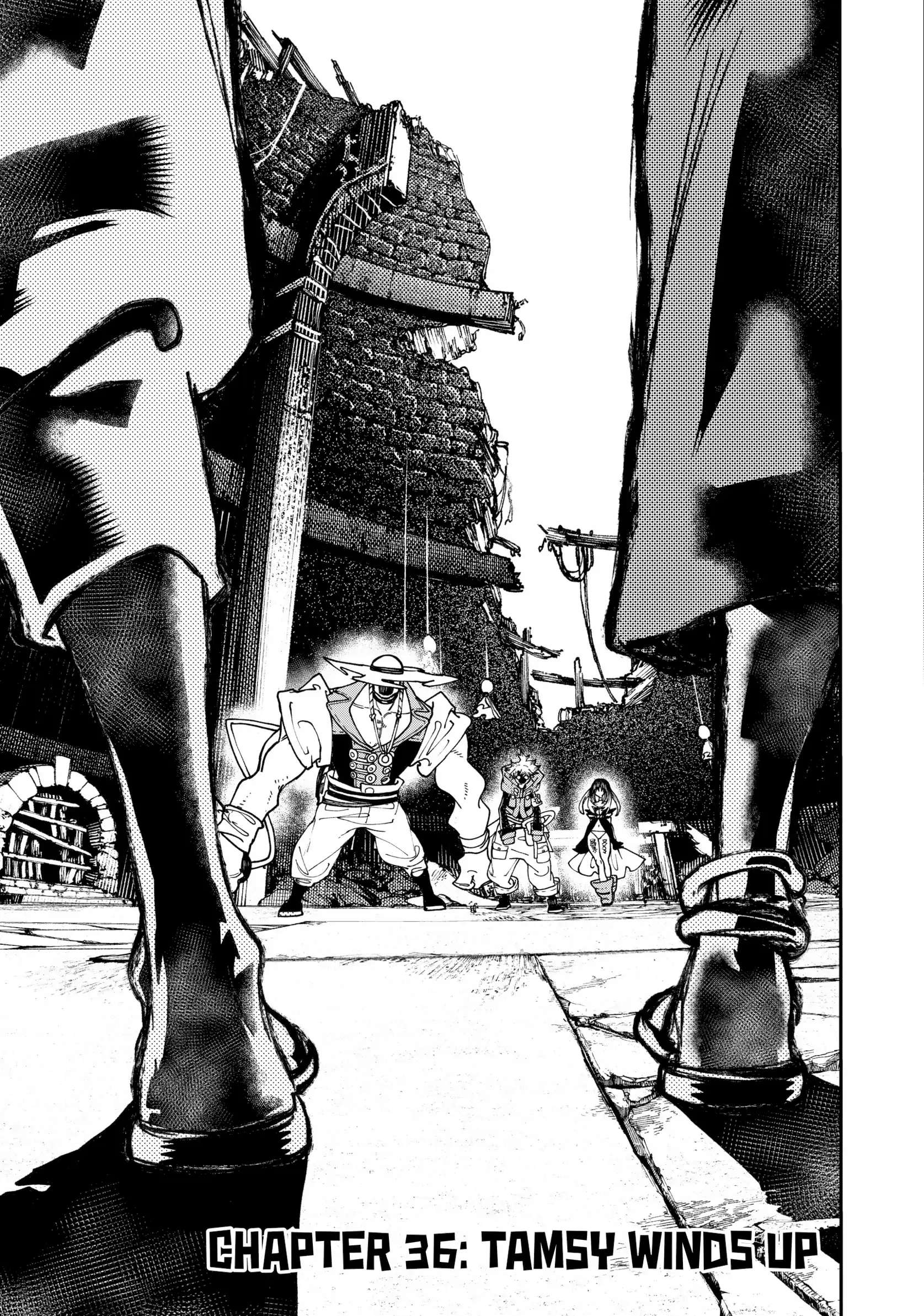 GACHIAKUTA (Official) - Vol.5 Ch.36 • TAMSY WINDS UP manhwa