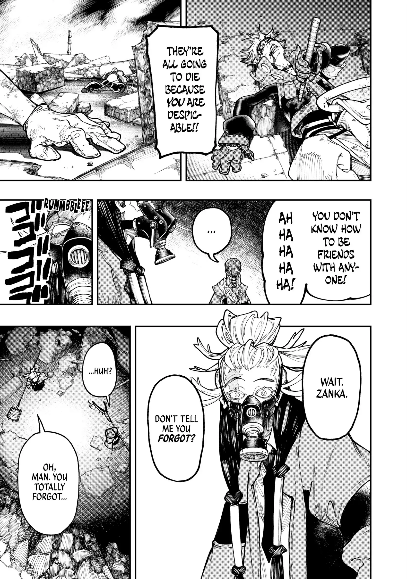 GACHIAKUTA (Official) - Vol.5 Ch.37 • FORGOT manhwa
