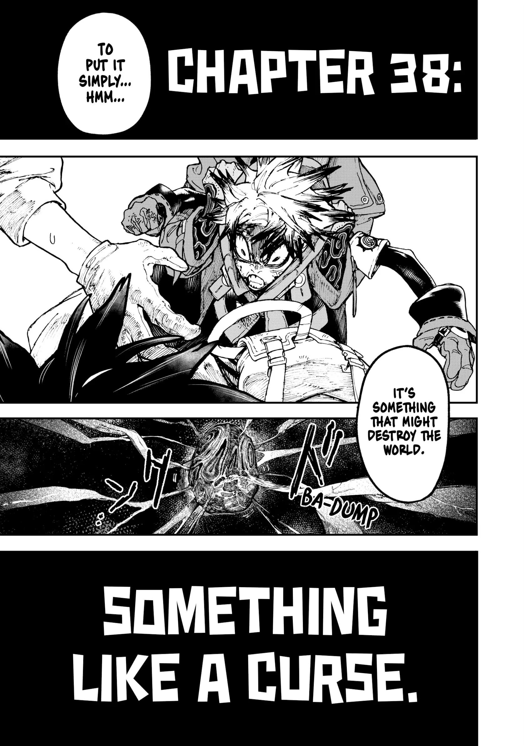 GACHIAKUTA (Official) - Vol.5 Ch.38 • SOMETHING LIKE A CURSE. manhwa