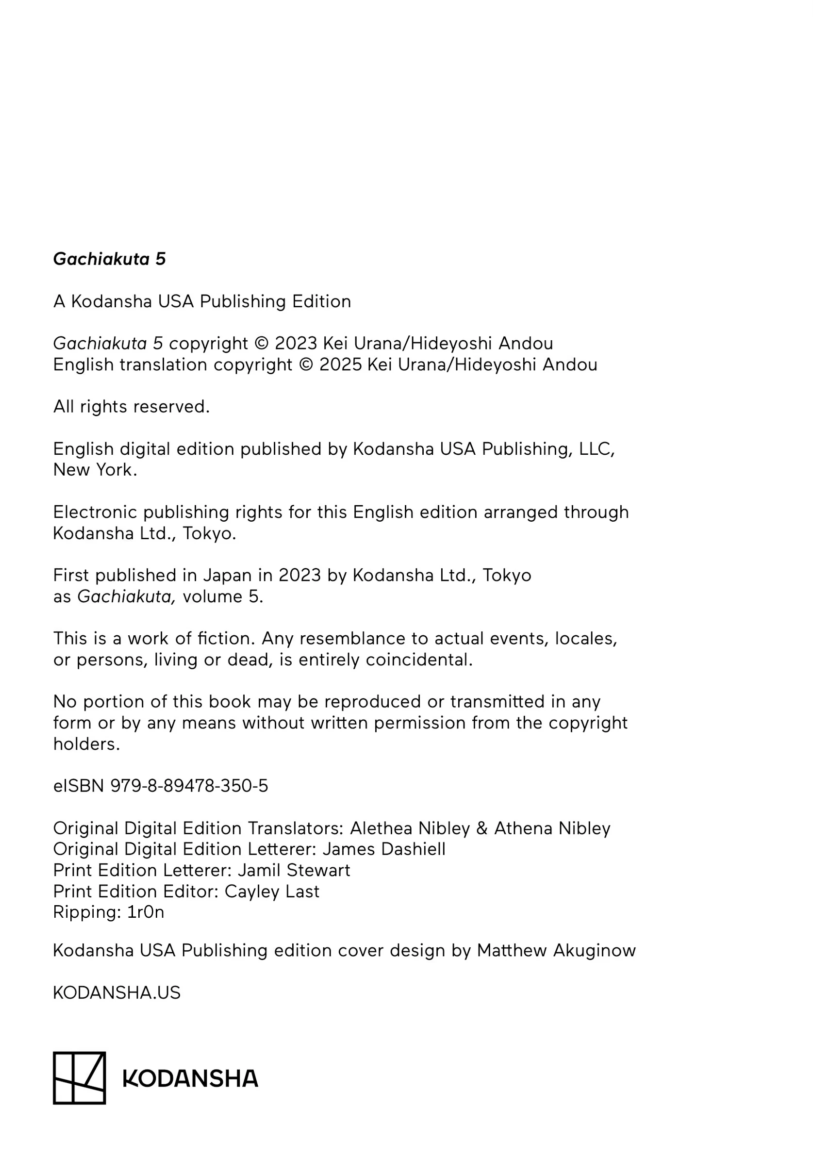 GACHIAKUTA (Official) - Vol.5 Ch.40 • RISING ABYSS manhwa