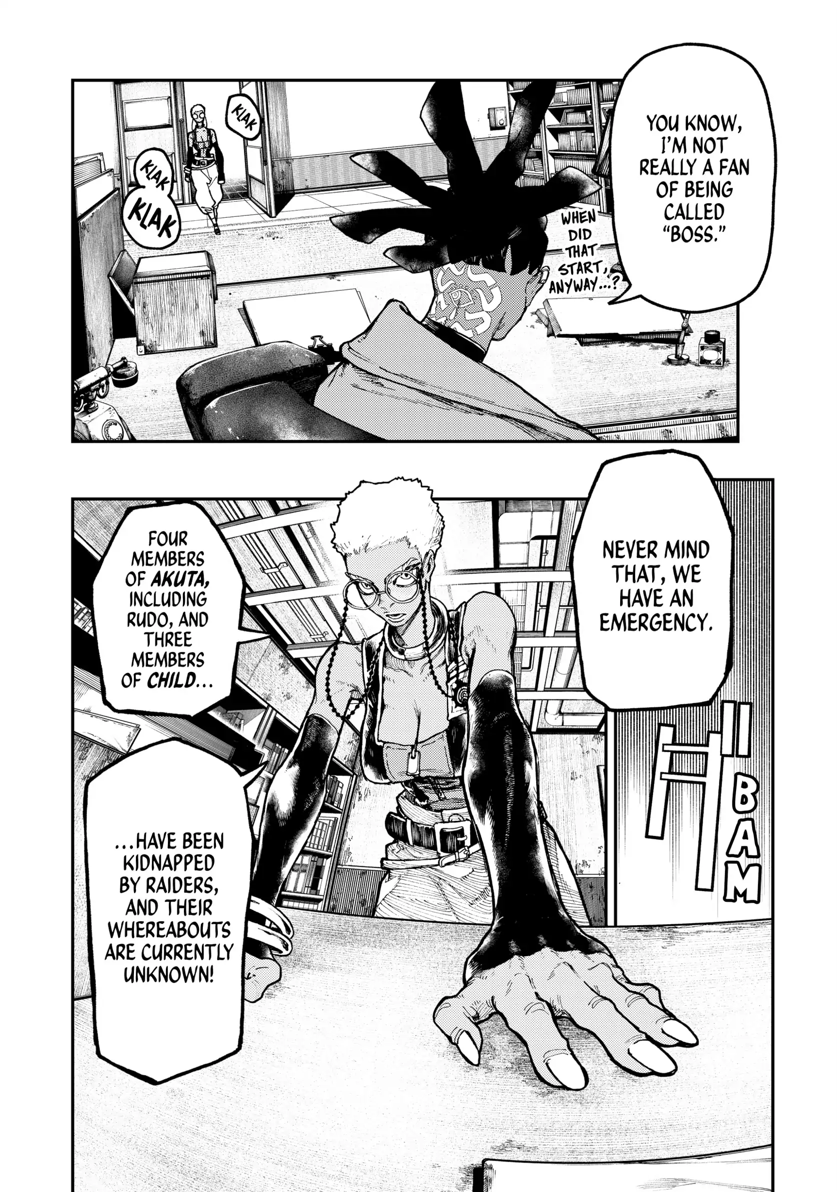 GACHIAKUTA (Official) - Vol.7 Ch.53 • DO YOU EVEN HAVE EYES? manhwa