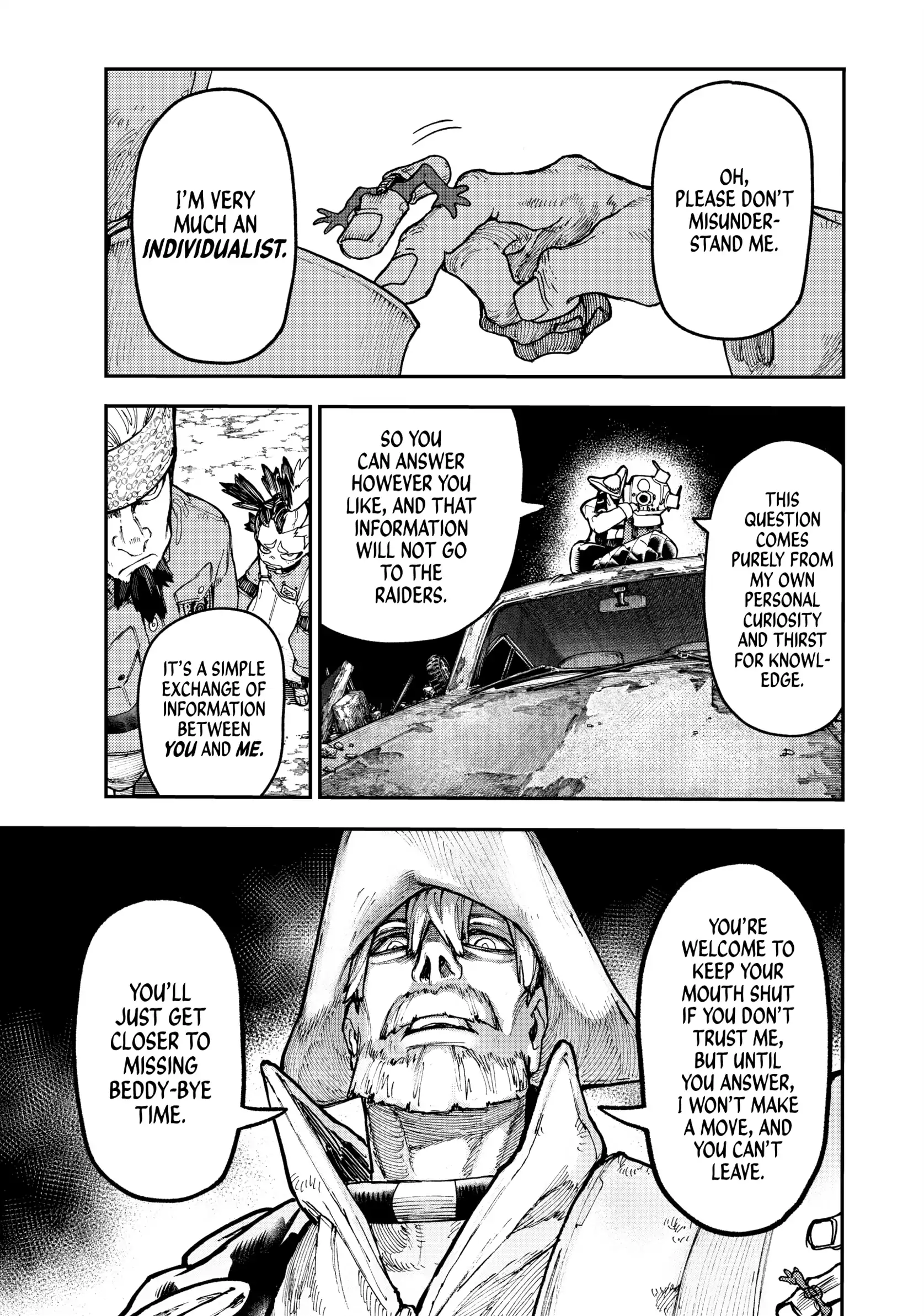 GACHIAKUTA (Official) - Vol.7 Ch.53 • DO YOU EVEN HAVE EYES? manhwa