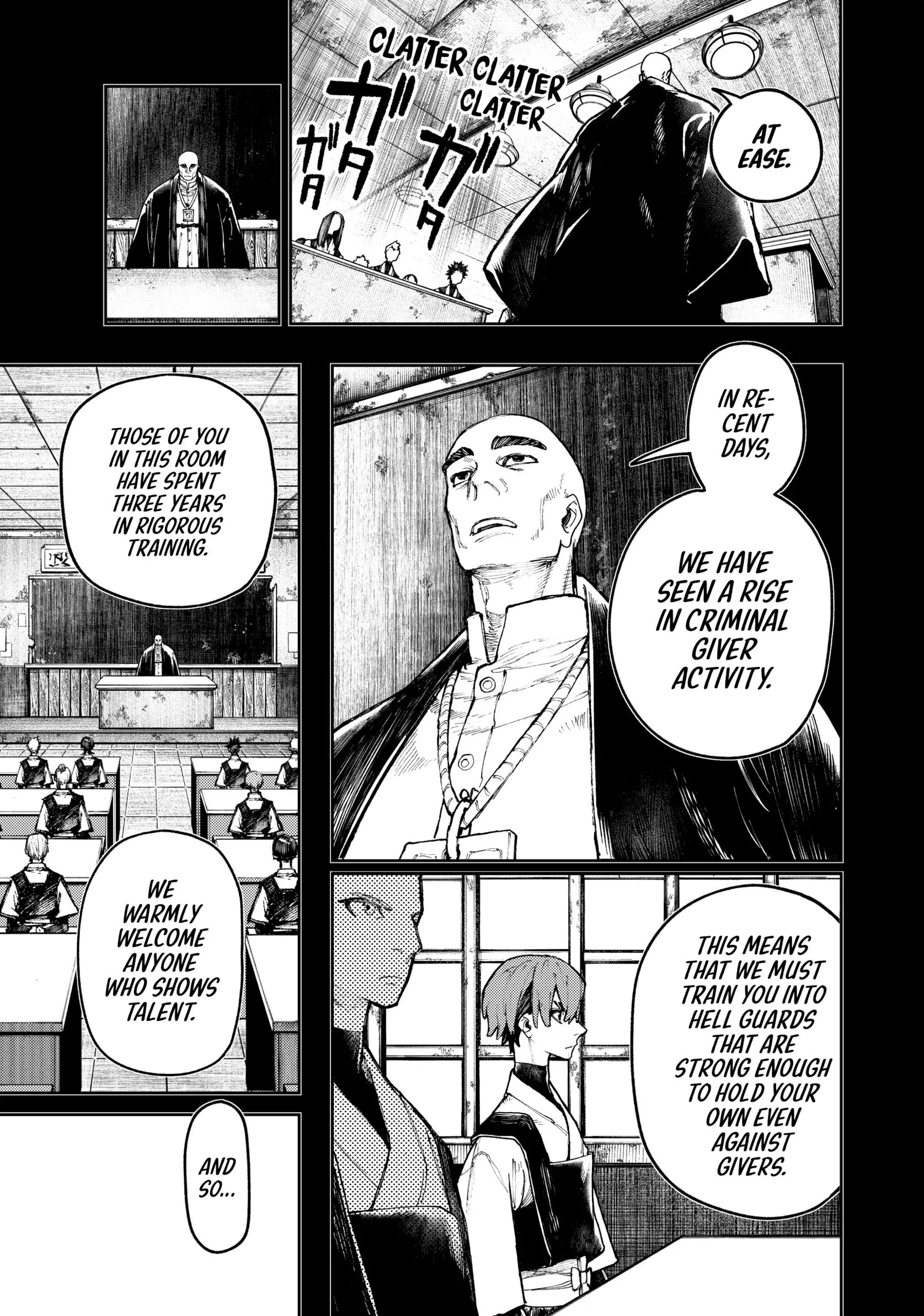 GACHIAKUTA (Official) - Vol.7 Ch.57 • MEMORIES OF AN AVERAGE JOE manhwa