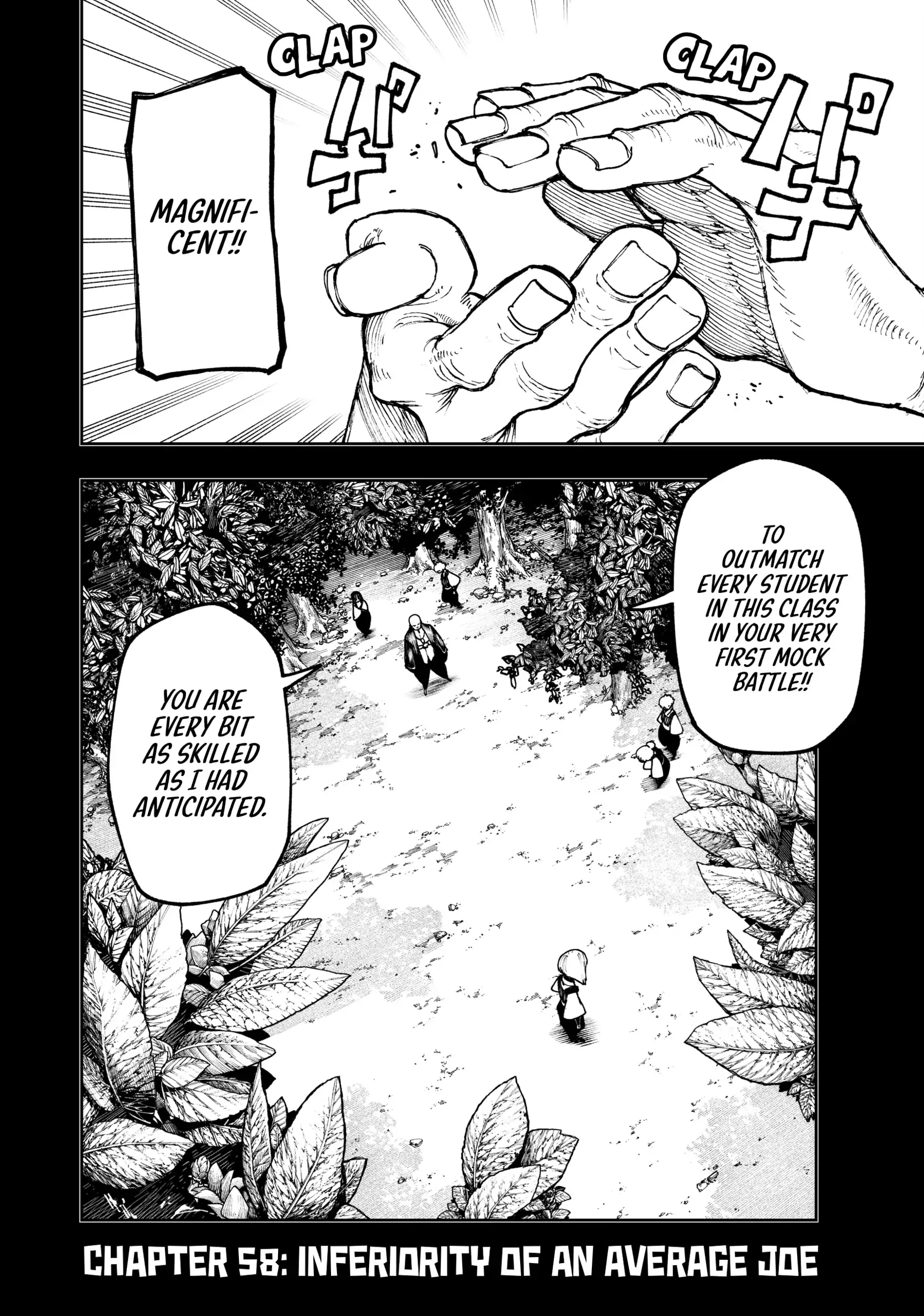 GACHIAKUTA (Official) - Vol.7 Ch.58 • INFERIORITY OF AN AVERAGE JOE manhwa